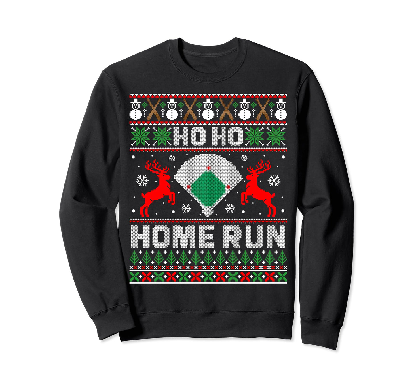 Ugly Ho Home Run Baseball Gift Sweatshirt - Streetwear Style Men Women - T-Shirt, Sweatshirt, Hoodie