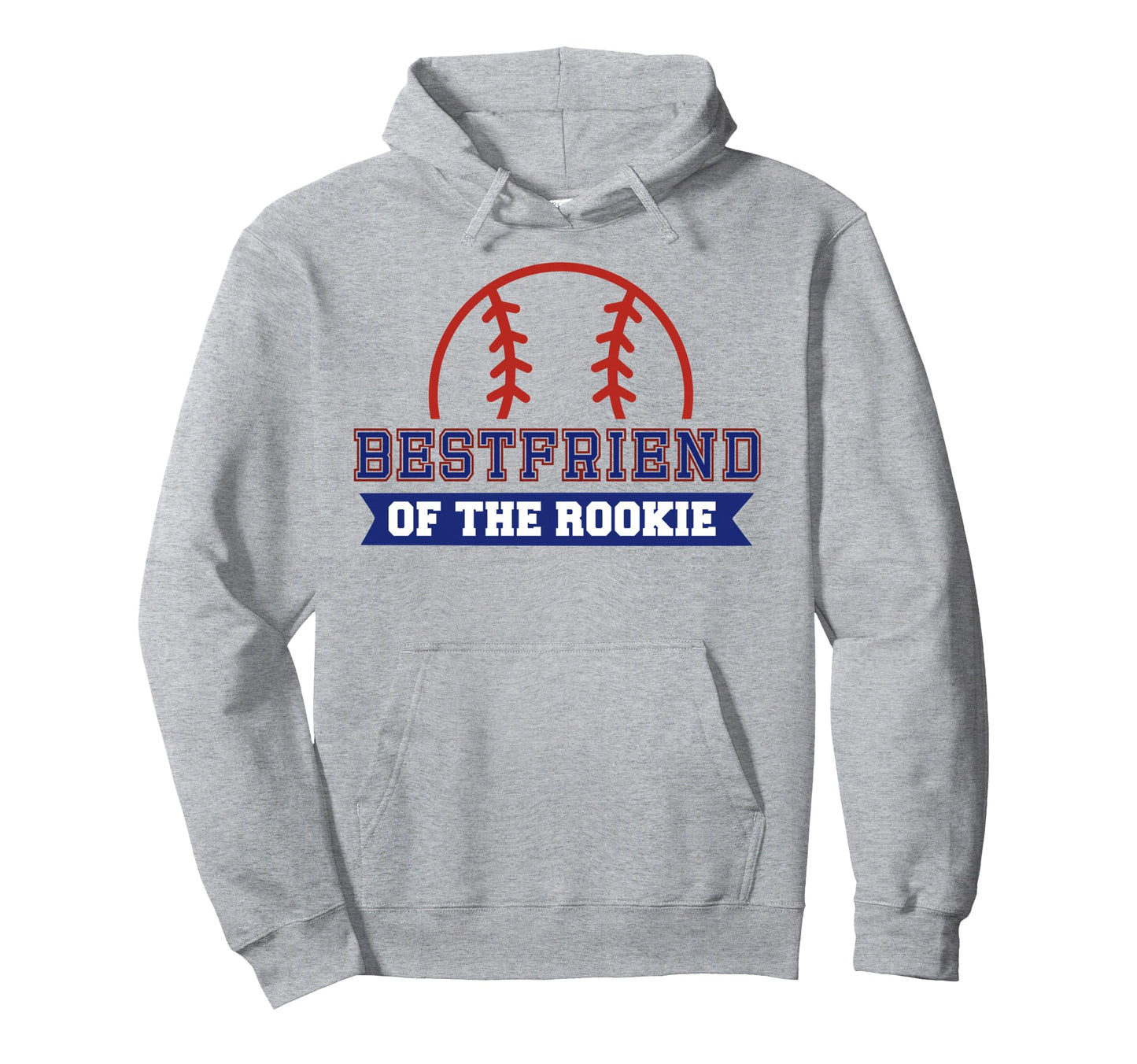 Best Friend Rookie 1St Birthday Baseball Hoodie - Trendy Graphic Unisex - T-Shirt, Sweatshirt, Hoodie
