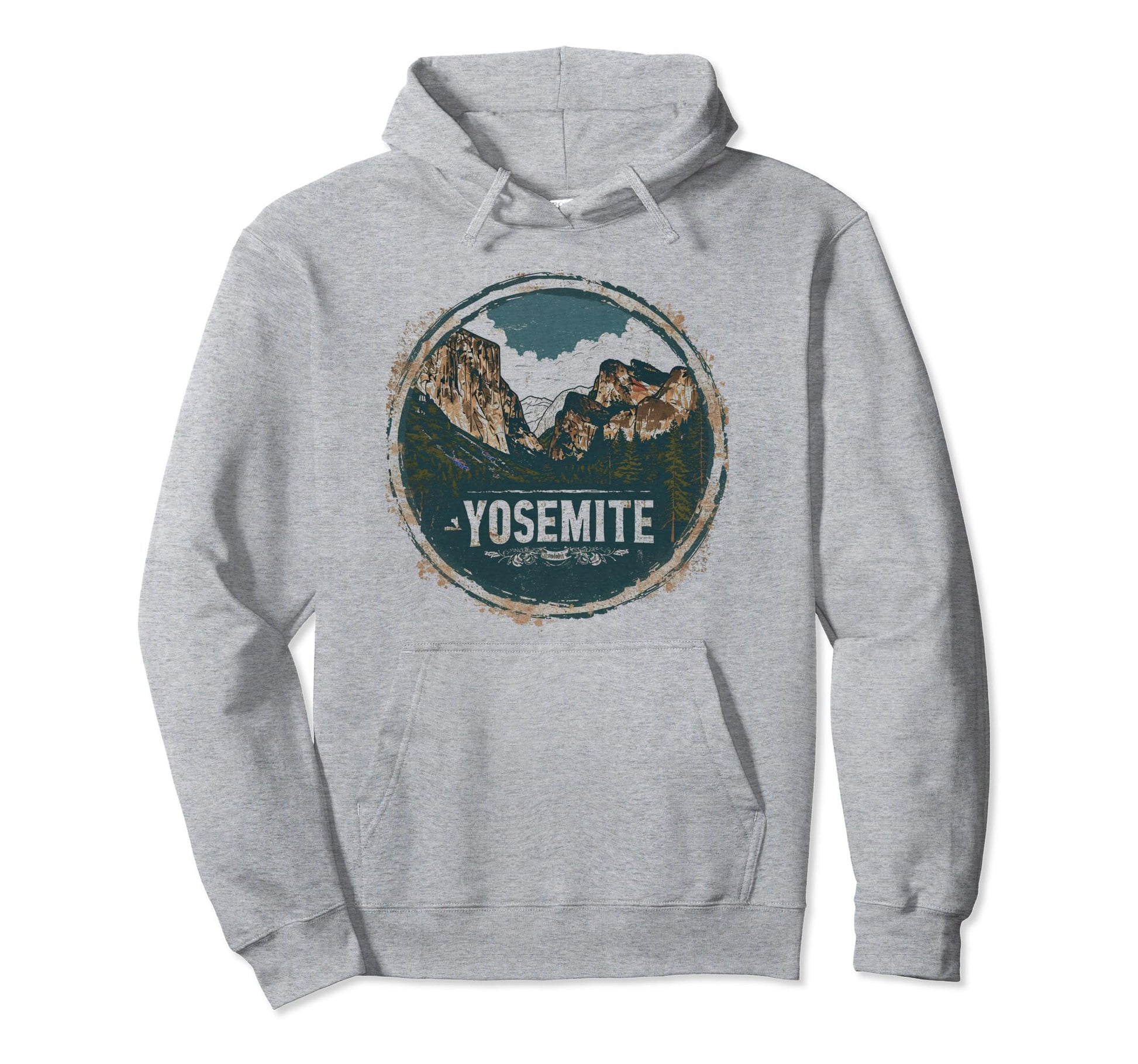 Yosemite Us National Park Hoodie - Novelty Apparel Unisex - T-Shirt, Sweatshirt, Hoodie