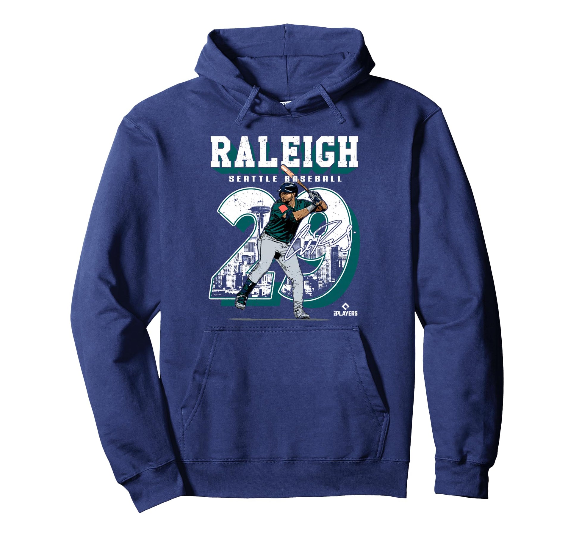 Cal Raleigh Seattle Mlb Baseball Players Hoodie - Unique Graphic Men Women - T-Shirt, Sweatshirt, Hoodie