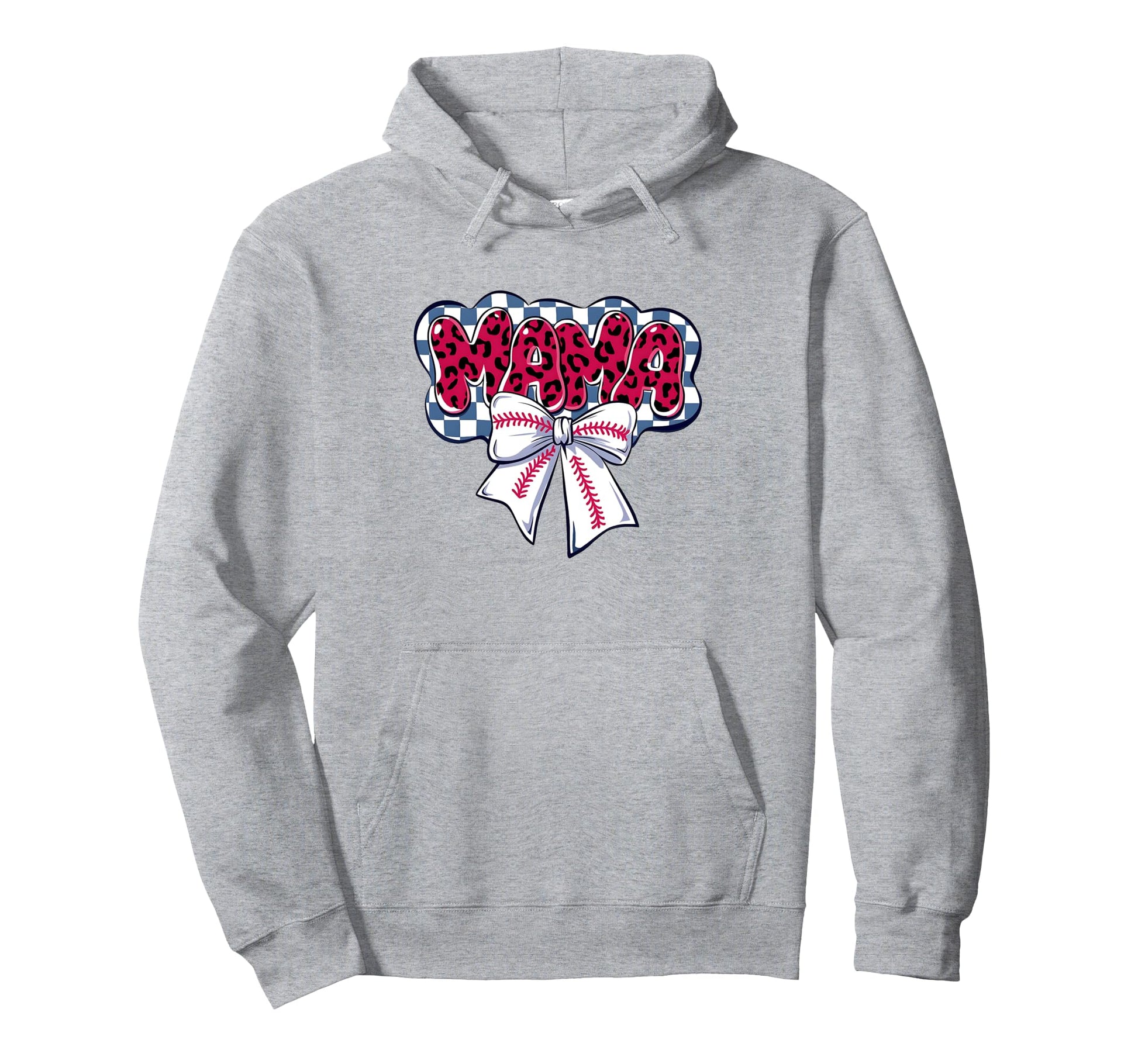 Coquette American Baseball Mom Hoodie - Casual Everyday Wear for Adults - T-Shirt, Sweatshirt, Hoodie