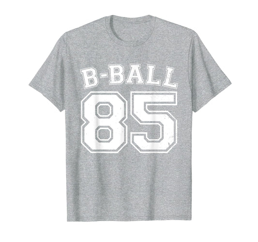 B Ball Basketball Player Number 85 T-Shirt - Trendy Graphic Men Women - T-Shirt, Sweatshirt, Hoodie