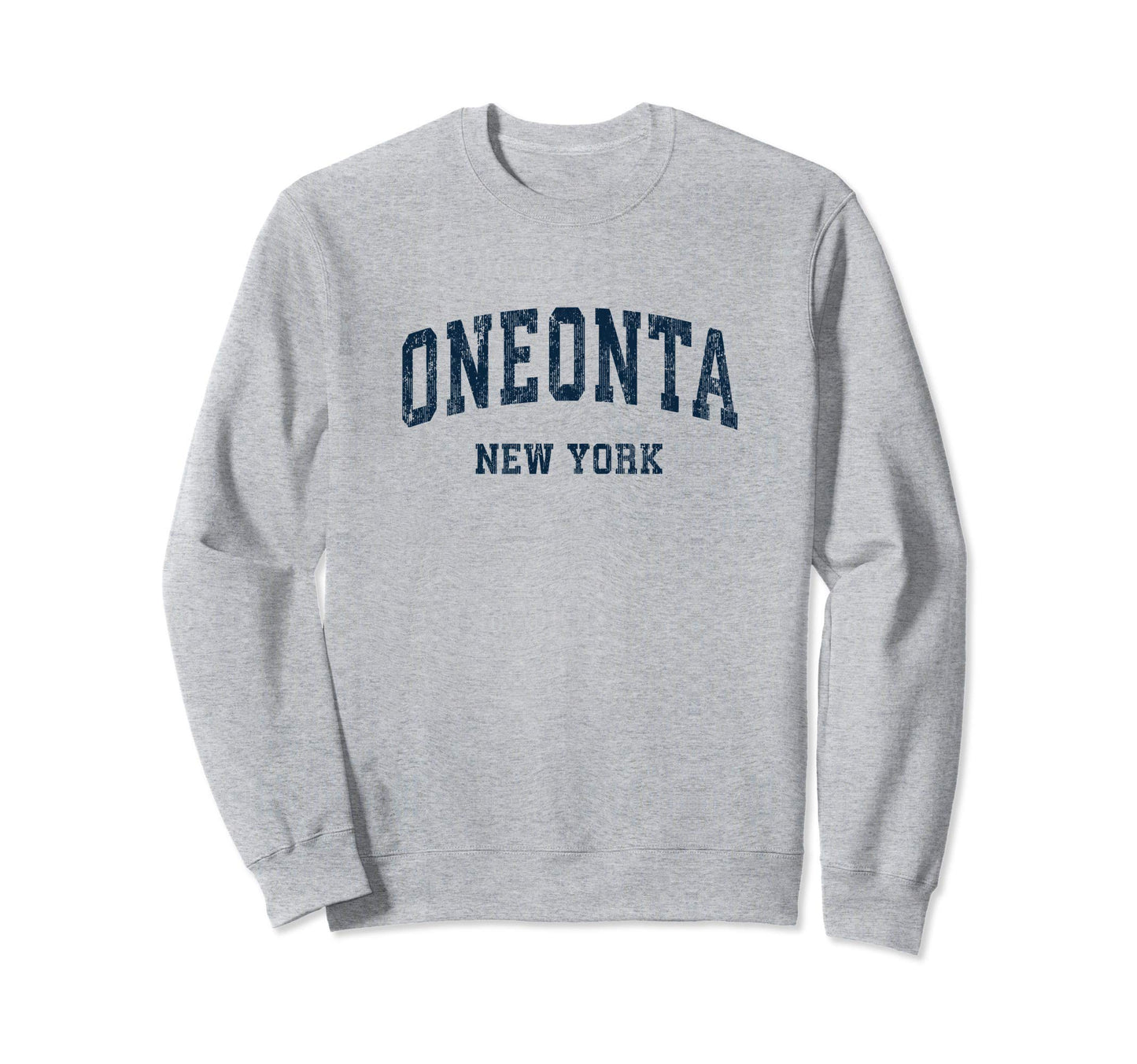Oneonta New York Ny Varsity Sports Sweatshirt - Trendy Graphic for Adults - T-Shirt, Sweatshirt, Hoodie