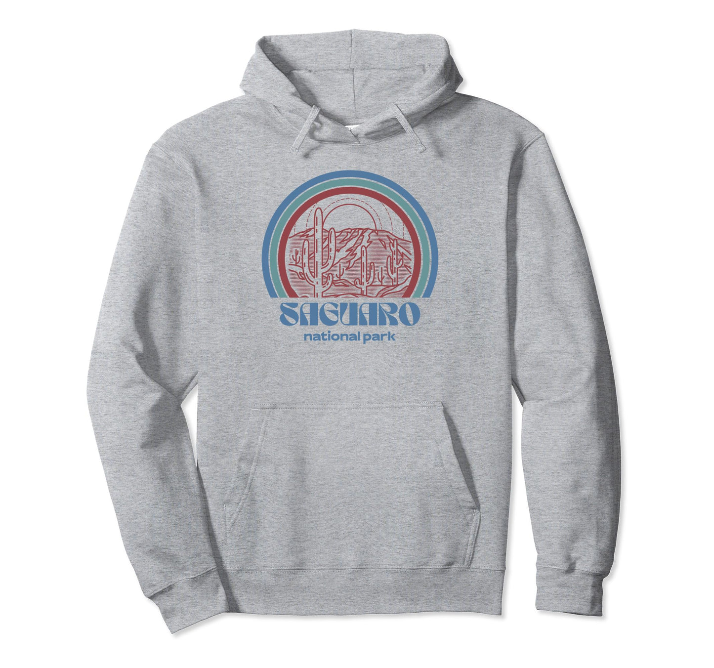Saguaro National Park Outdoor Hiking Hoodie - Streetwear Style Unisex - T-Shirt, Sweatshirt, Hoodie
