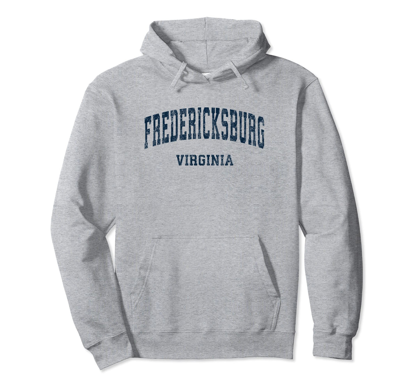 Fredericksburg Virginia Va Varsity Hoodie - Trendy Graphic Men Women - T-Shirt, Sweatshirt, Hoodie