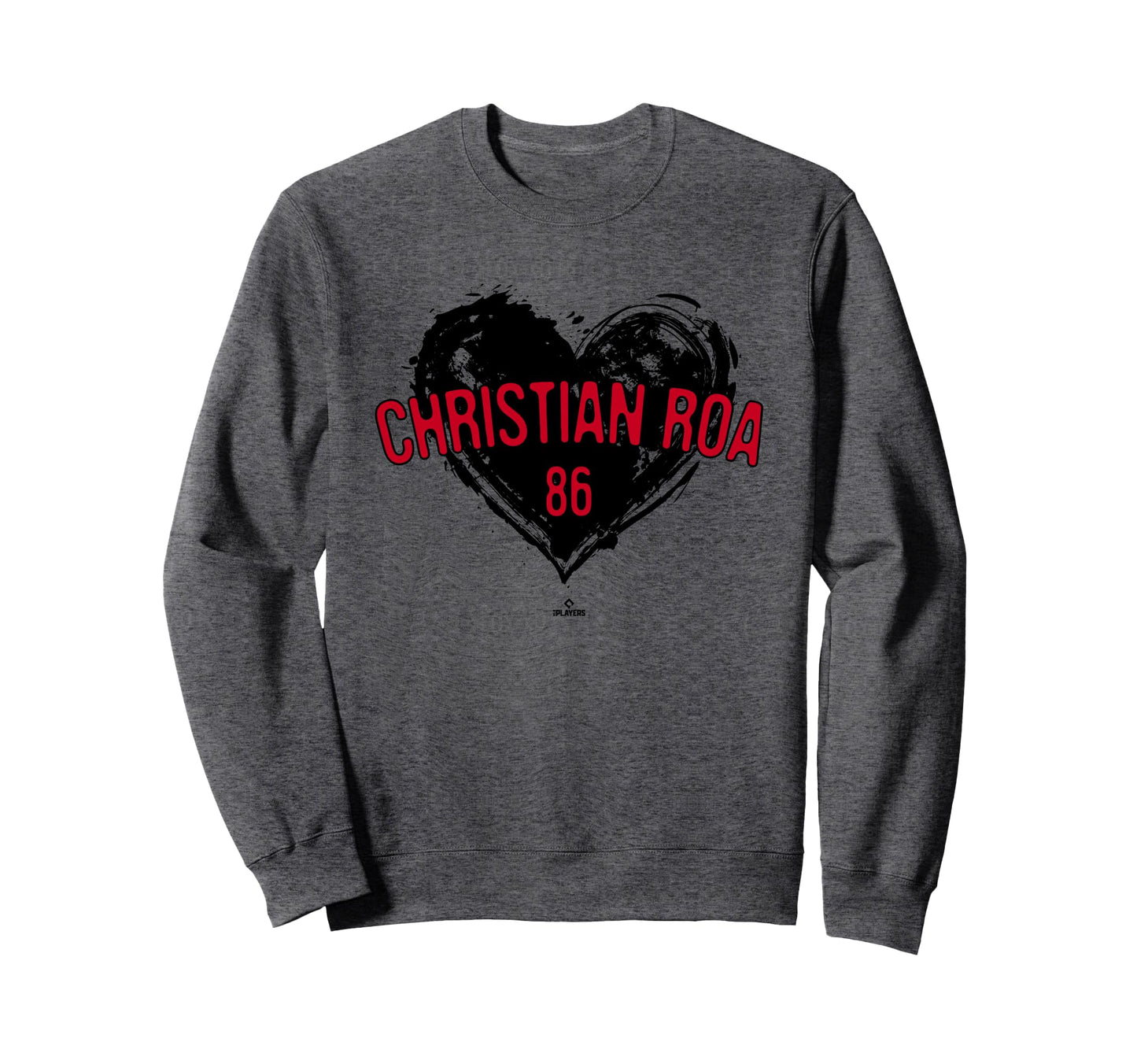 Distressed Heart Christian Roa Sweatshirt - Casual Everyday Wear Unisex - T-Shirt, Sweatshirt, Hoodie