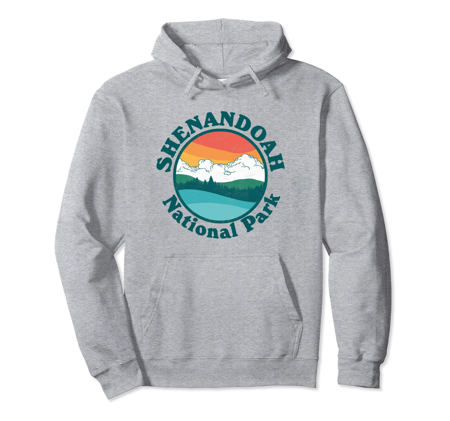 Shenandoah National Park Mountains Hoodie - Graphic Print for Adults - T-Shirt, Sweatshirt, Hoodie