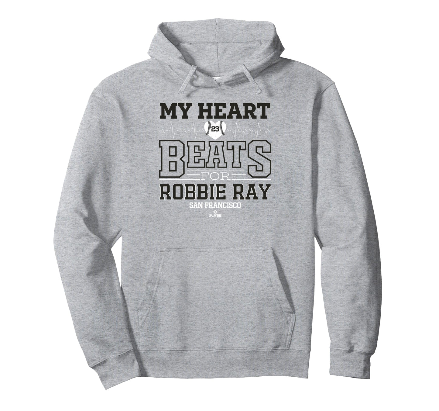 My Heart Beats Robbie Ray San Francisco Hoodie - Streetwear Style Unisex - T-Shirt, Sweatshirt, Hoodie