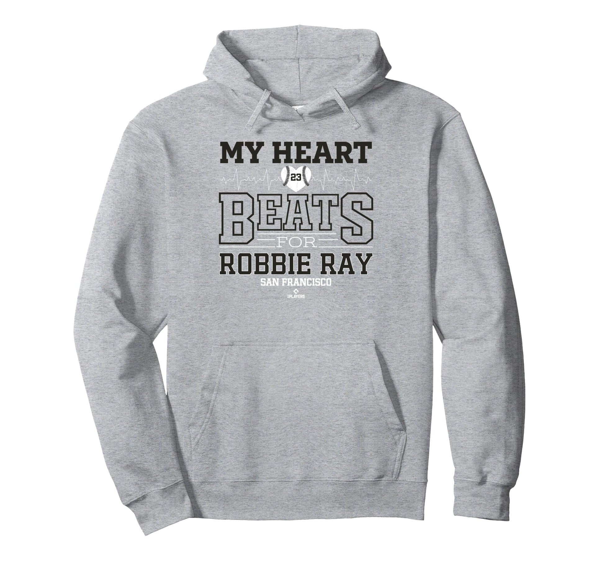My Heart Beats Robbie Ray San Francisco Hoodie - Streetwear Style Unisex - T-Shirt, Sweatshirt, Hoodie