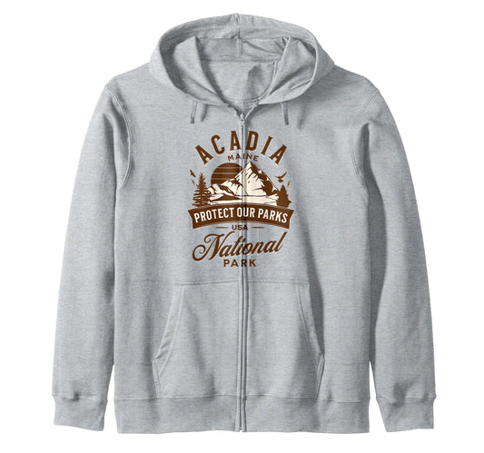 Acadia National Park Maine Usa Hoodie - Fun Novelty Design Men Women - T-Shirt, Sweatshirt, Hoodie