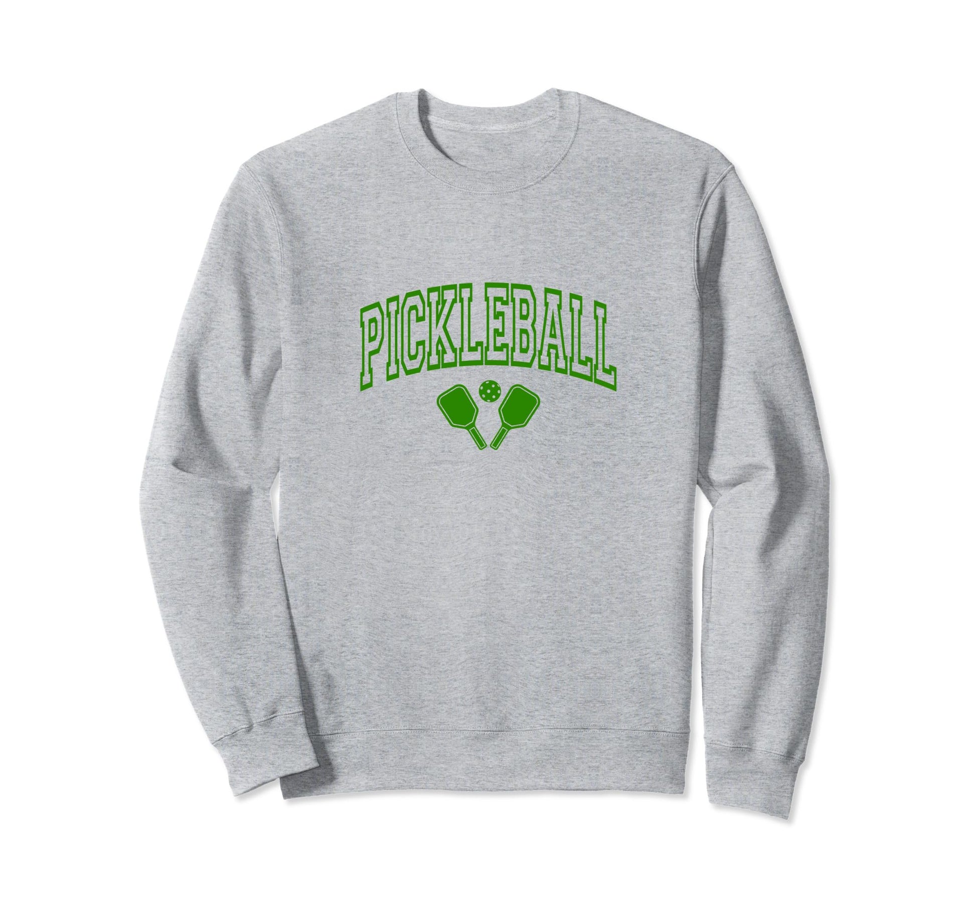 Pickleball Typography Set Sweatshirt - Minimalist Print for Adults - T-Shirt, Sweatshirt, Hoodie