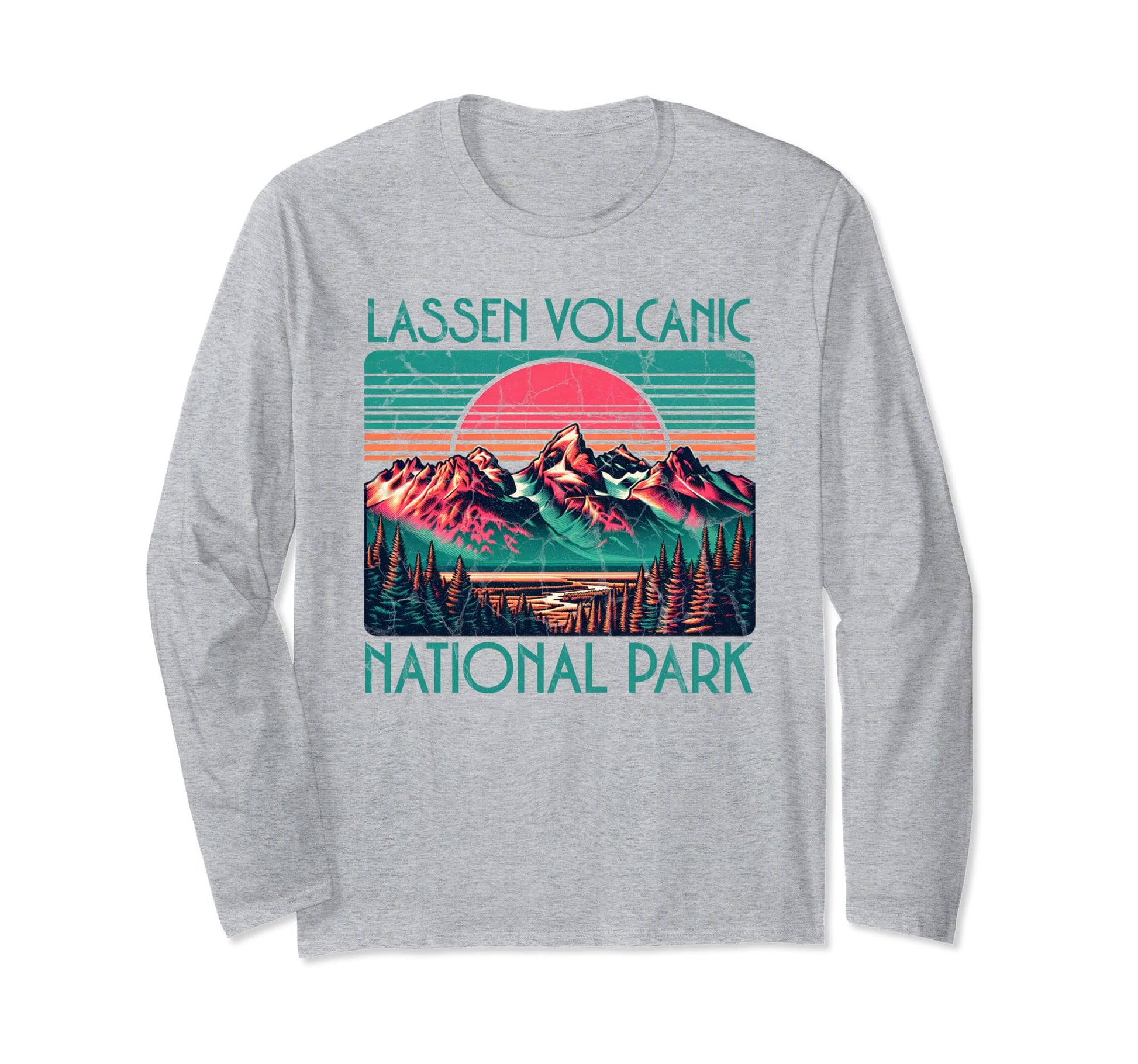 Lassen Volcanic National Park Hoodie - Novelty Apparel for Adults - T-Shirt, Sweatshirt, Hoodie