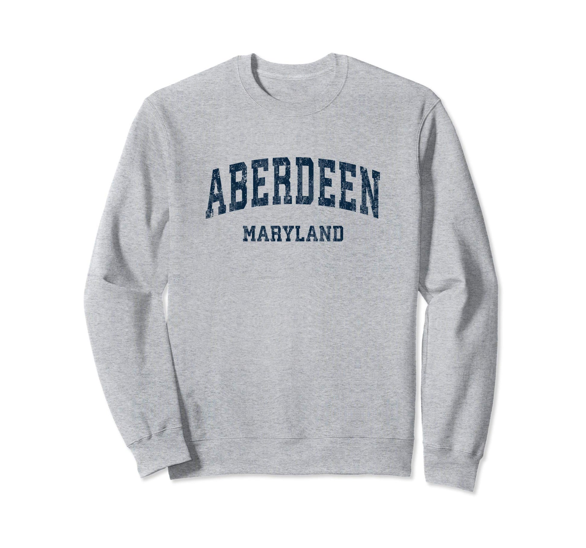 Aberdeen Maryland Md Varsity Sweatshirt - Novelty Apparel for Adults - T-Shirt, Sweatshirt, Hoodie