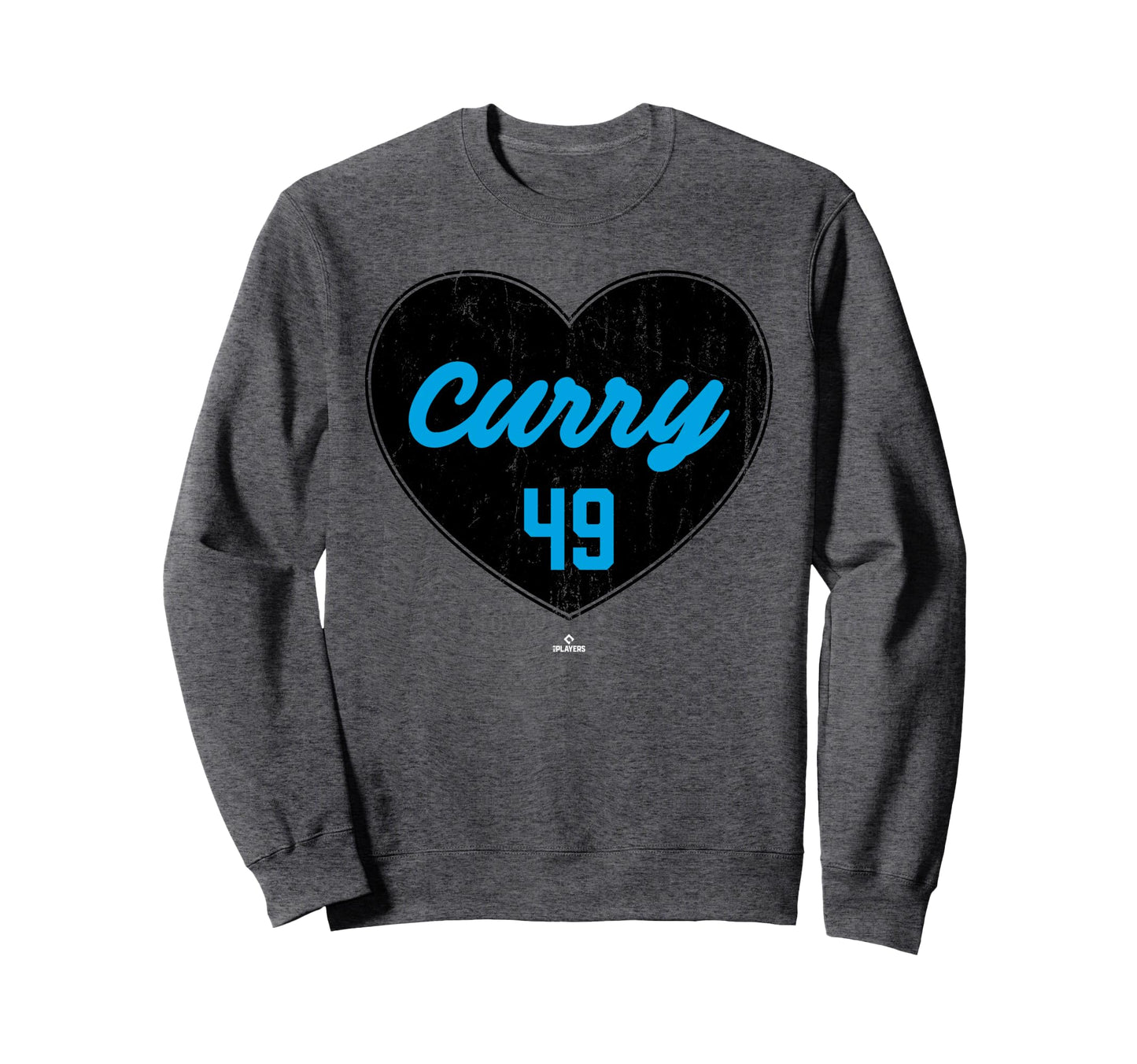 Distressed Heart Xzavion Curry Sweatshirt - Custom Art Print for Adults - T-Shirt, Sweatshirt, Hoodie