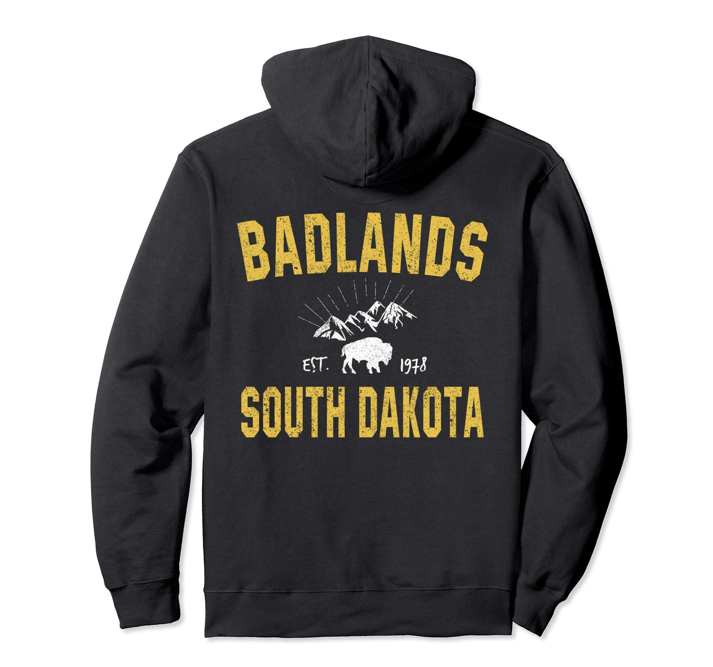 Badlands National Park Hiking South Hoodie - Trendy Graphic Men Women - T-Shirt, Sweatshirt, Hoodie