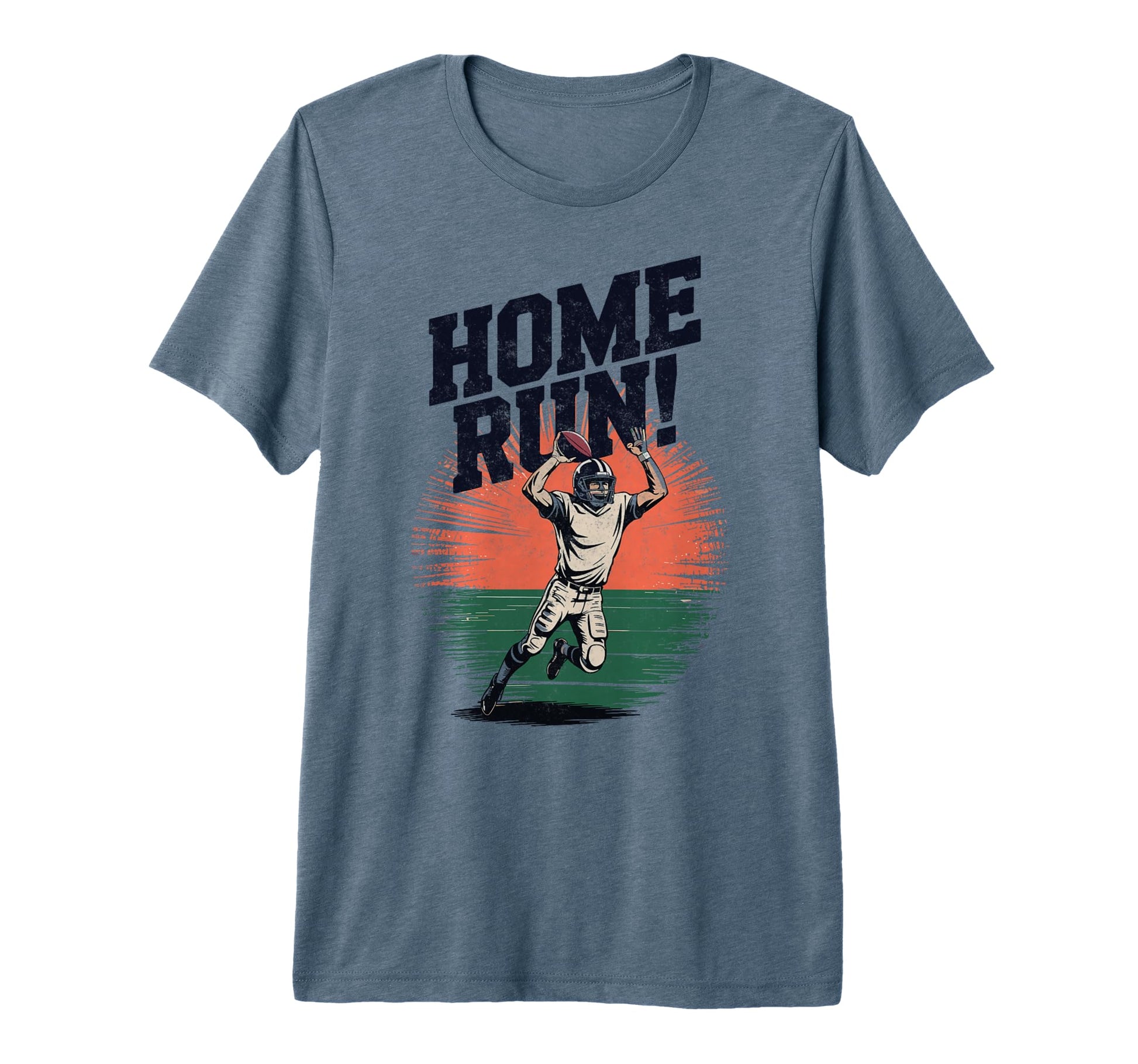 Funny Sports Homerun Football Baseball T-Shirt - Unique Graphic for Adults - T-Shirt, Sweatshirt, Hoodie