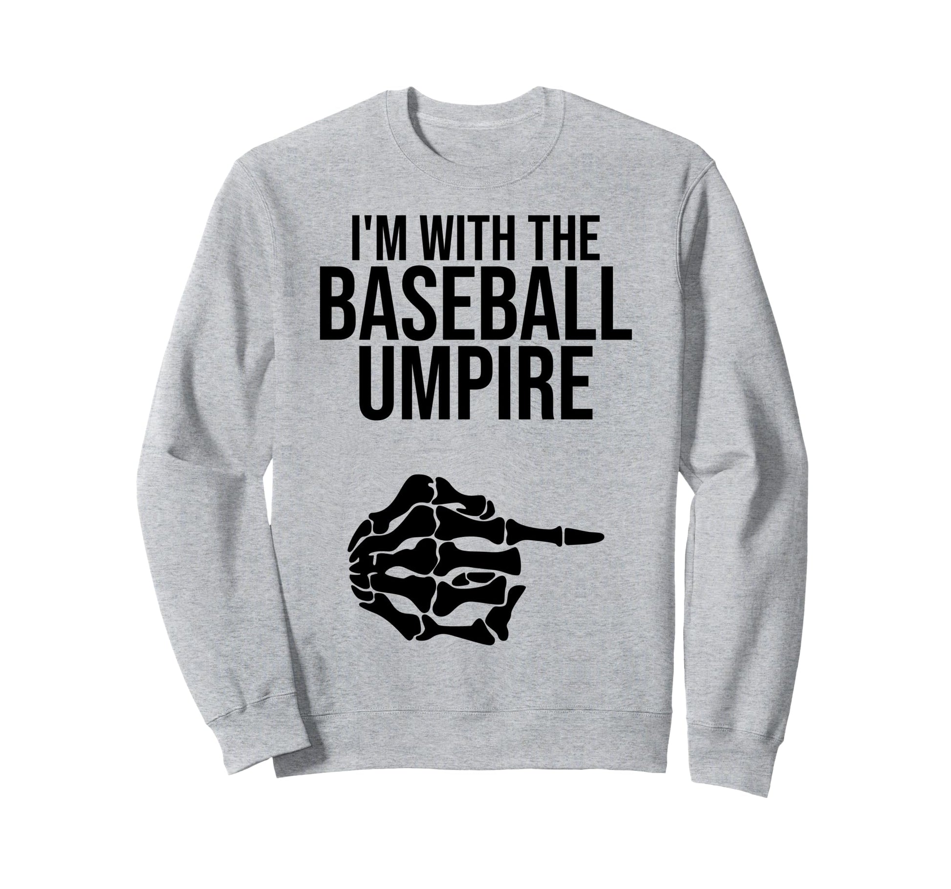 Im Baseball Umpire Lazy Halloween Sweatshirt - Custom Art Print for Adults - T-Shirt, Sweatshirt, Hoodie