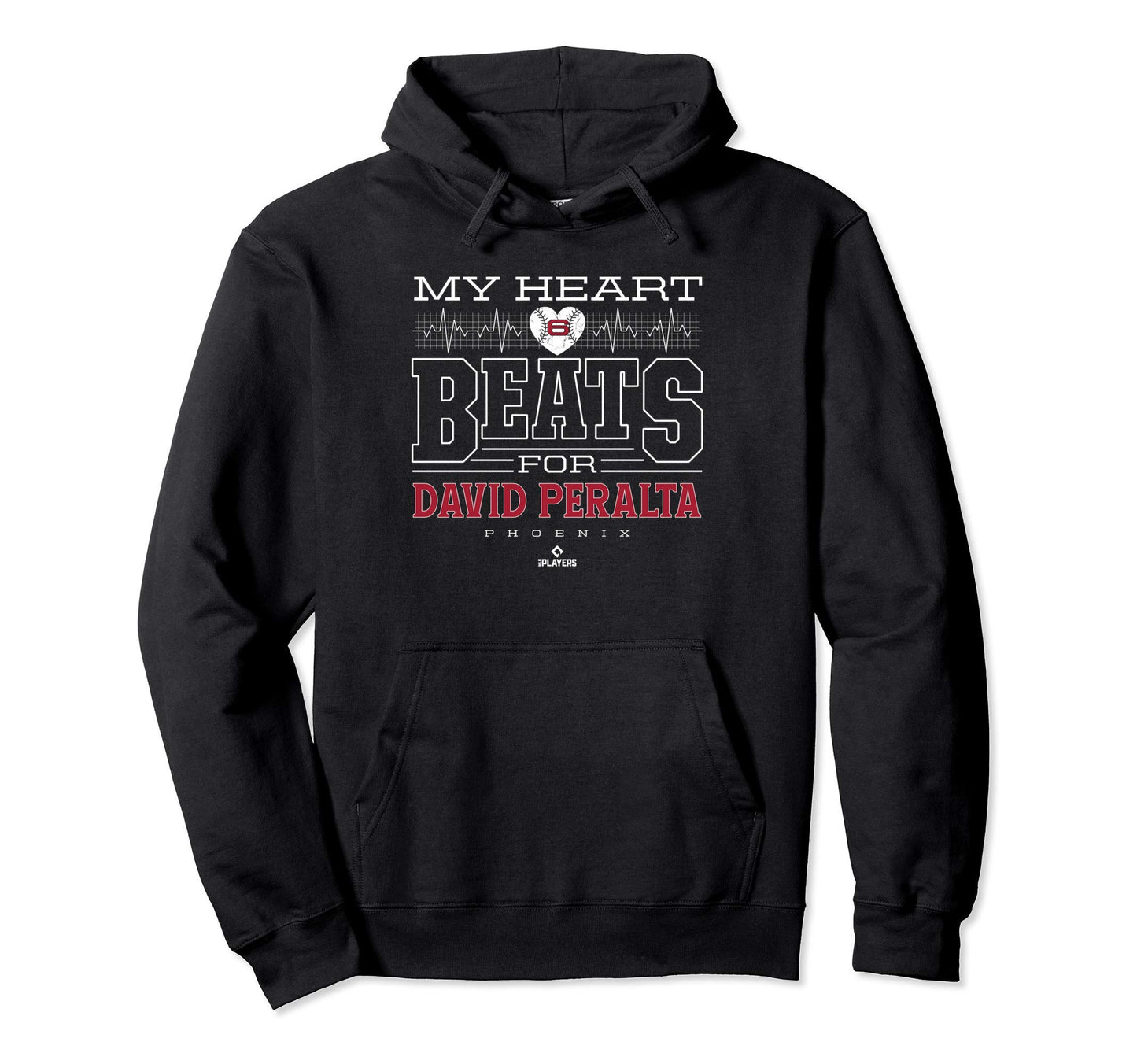 My Heart Beats David Peralta Hoodie - Streetwear Style Unisex - T-Shirt, Sweatshirt, Hoodie