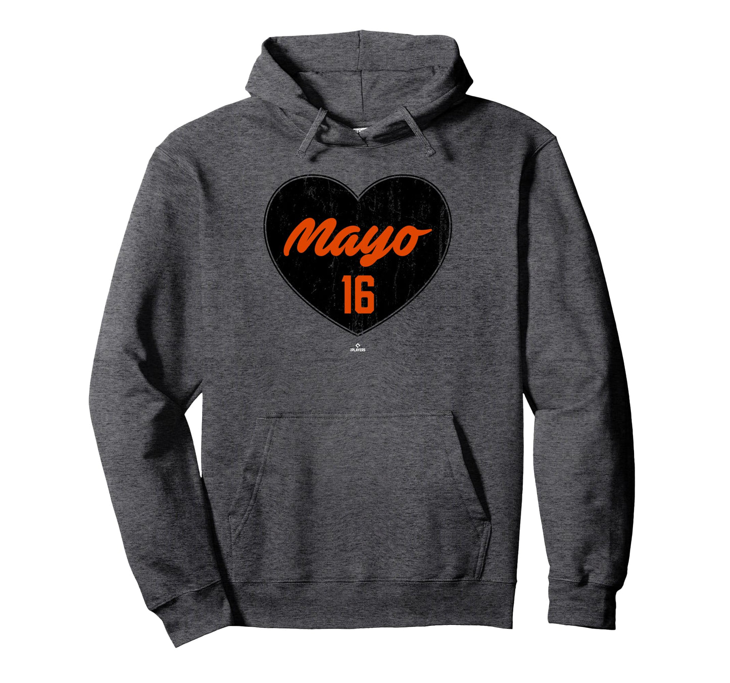 Distressed Heart Coby Mayo Hoodie - Fun Novelty Design for Adults - T-Shirt, Sweatshirt, Hoodie