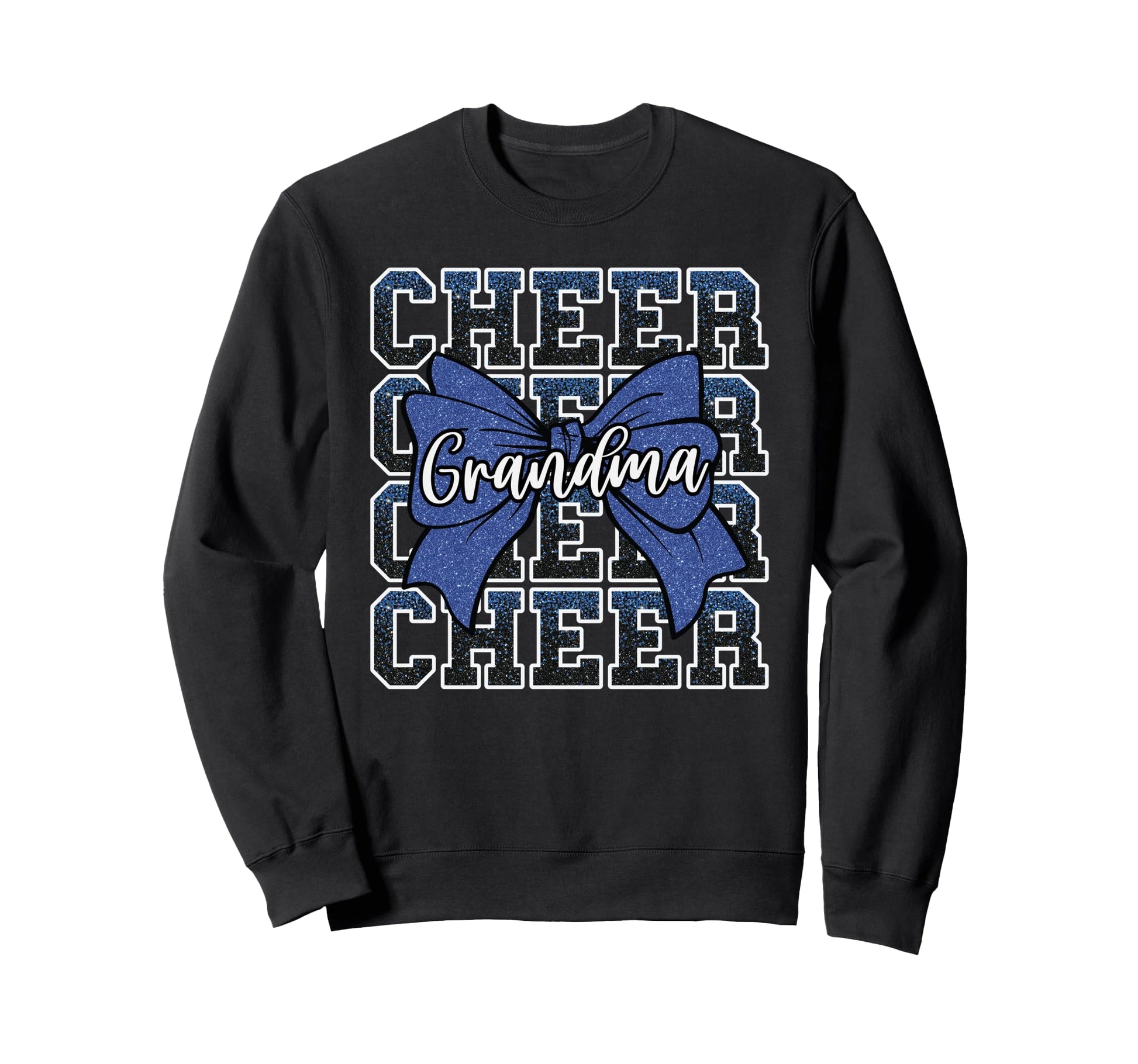 Cheer Grandma Bow Sport Cheerleader Sweatshirt - Fun Novelty Design Unisex - T-Shirt, Sweatshirt, Hoodie
