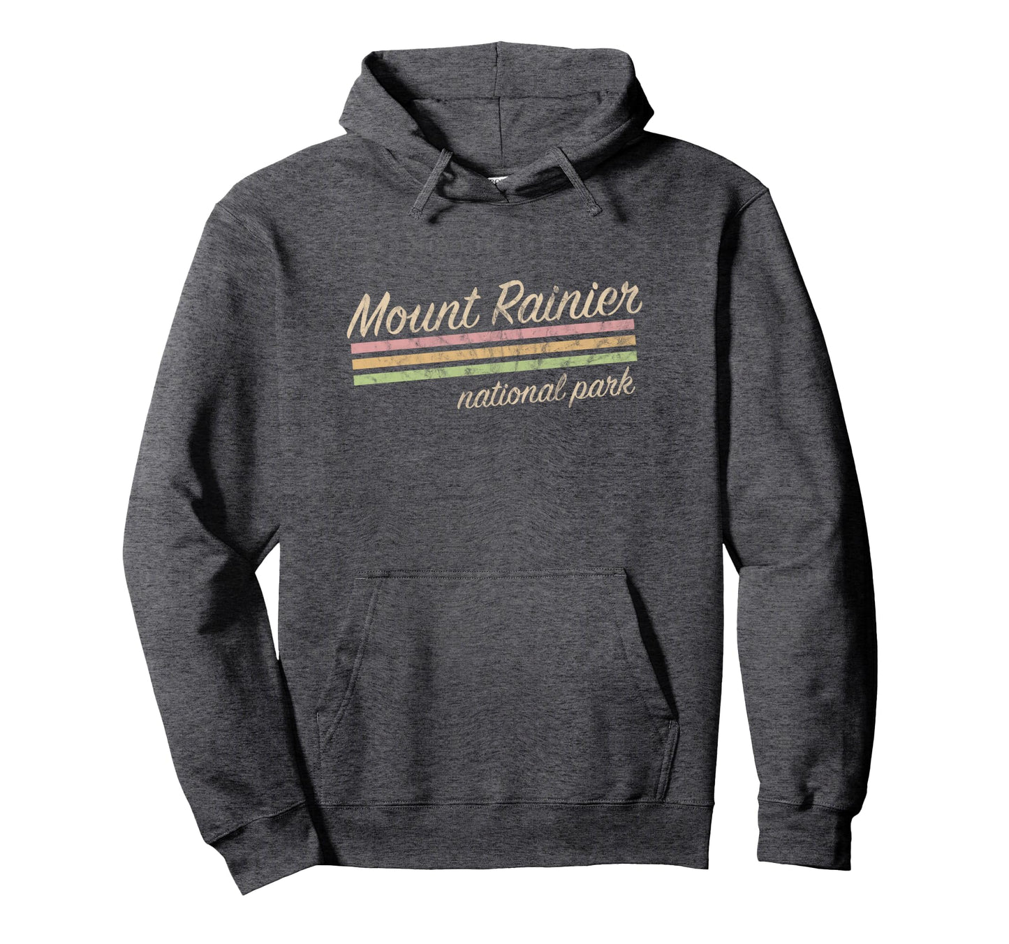 Mount Rainier National Park Hoodie - Graphic Print Unisex - T-Shirt, Sweatshirt, Hoodie