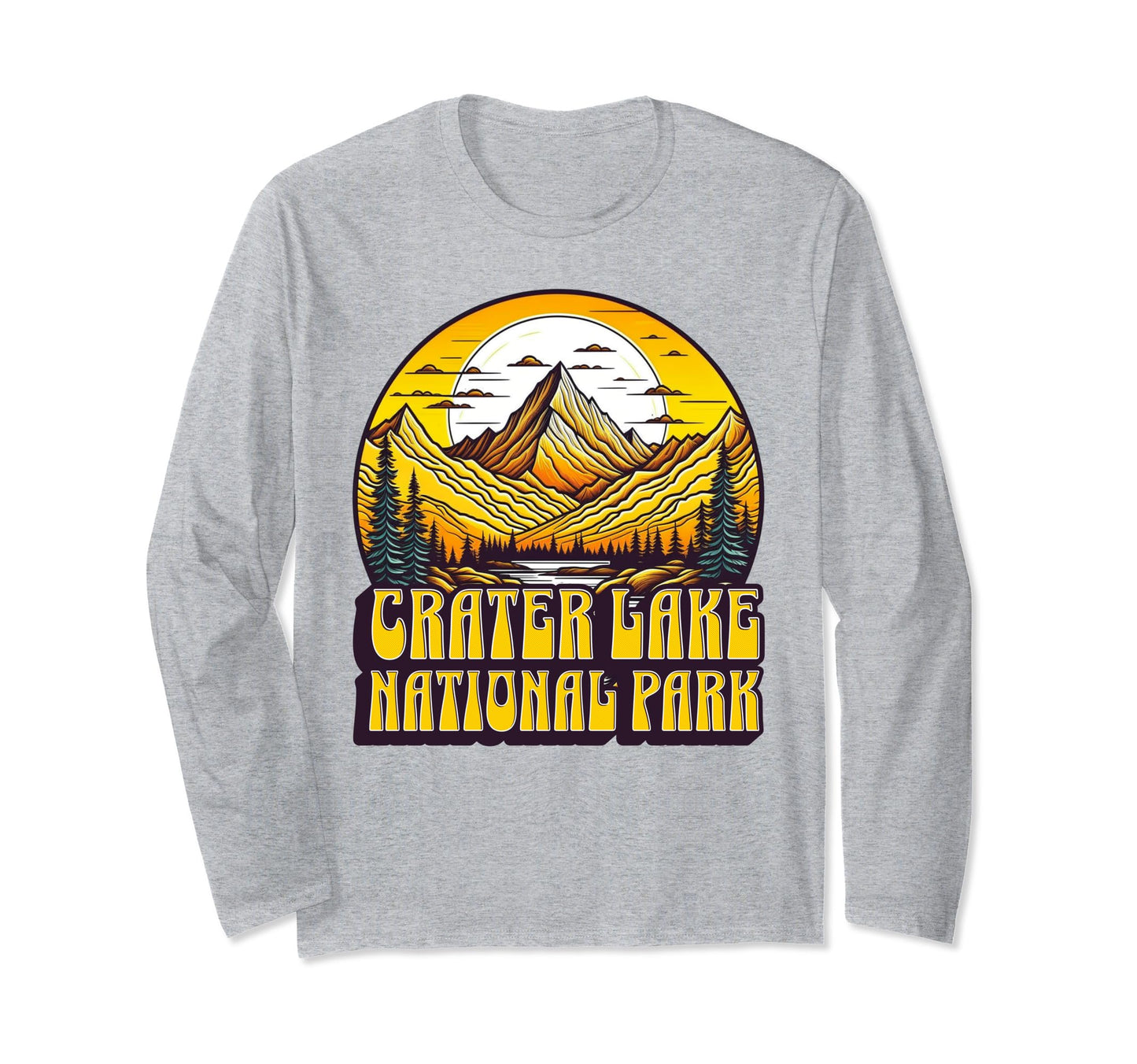 Crater Lake National Park Oregon Sweatshirt - Casual Everyday Wear Unisex - T-Shirt, Sweatshirt, Hoodie