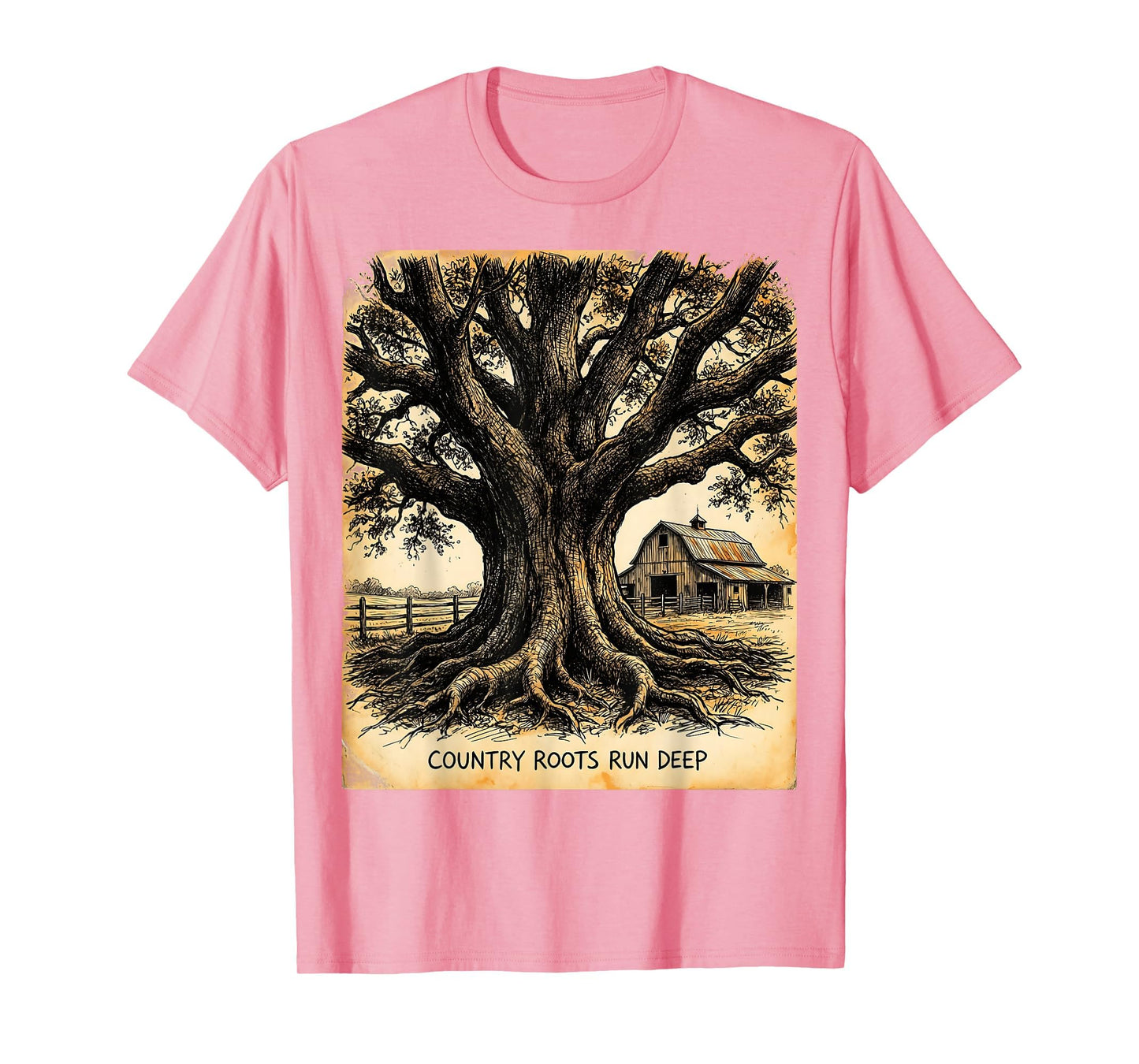 Country Roots Run Deep Proud Hometown T-Shirt - Unique Graphic Men Women - T-Shirt, Sweatshirt, Hoodie