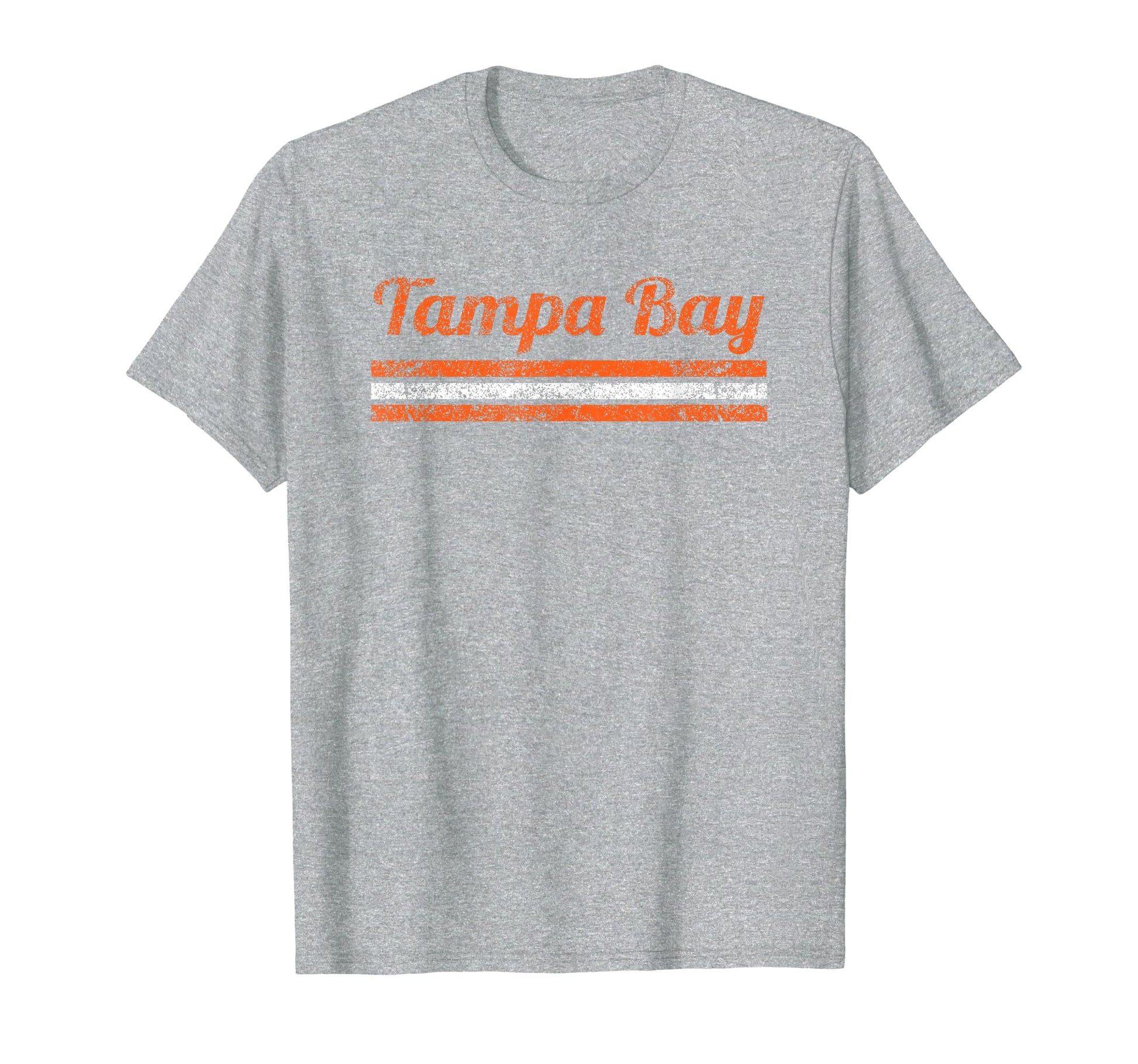 Tampa Bay Florida Weathered Stripe T-Shirt - Streetwear Style for Adults - T-Shirt, Sweatshirt, Hoodie