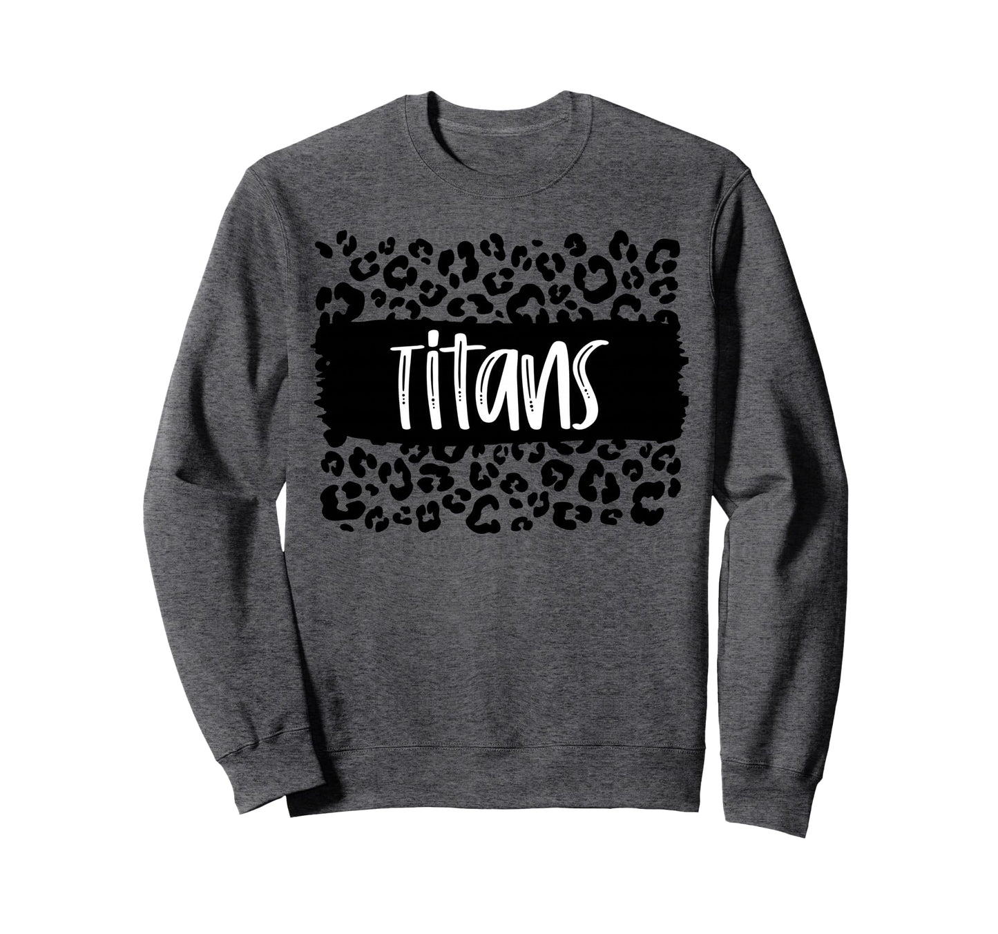 Titans Team Mascot School Spirit Game Sweatshirt - Minimalist Print Unisex - T-Shirt, Sweatshirt, Hoodie