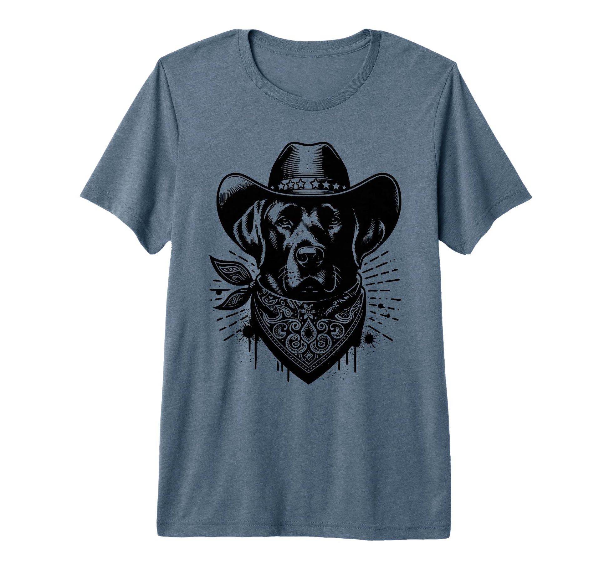 Black Labrador Retriever Dog T-Shirt - Casual Everyday Wear for Adults - T-Shirt, Sweatshirt, Hoodie