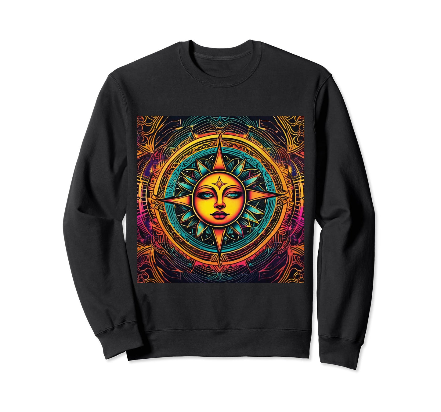 80S Synthwave Vaporwave Hippie Sweatshirt - Unique Graphic for Adults - T-Shirt, Sweatshirt, Hoodie