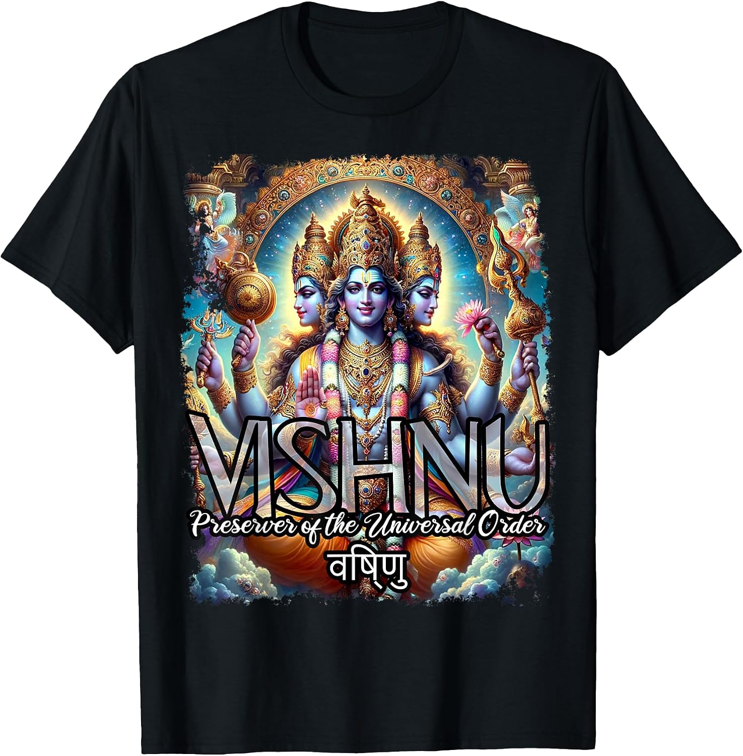 Mythothreads Hindu Mythology Gods and Goddesses - Adult & Kids T-Shirts, Sweatshirts & Hoodies apparel design preview 1