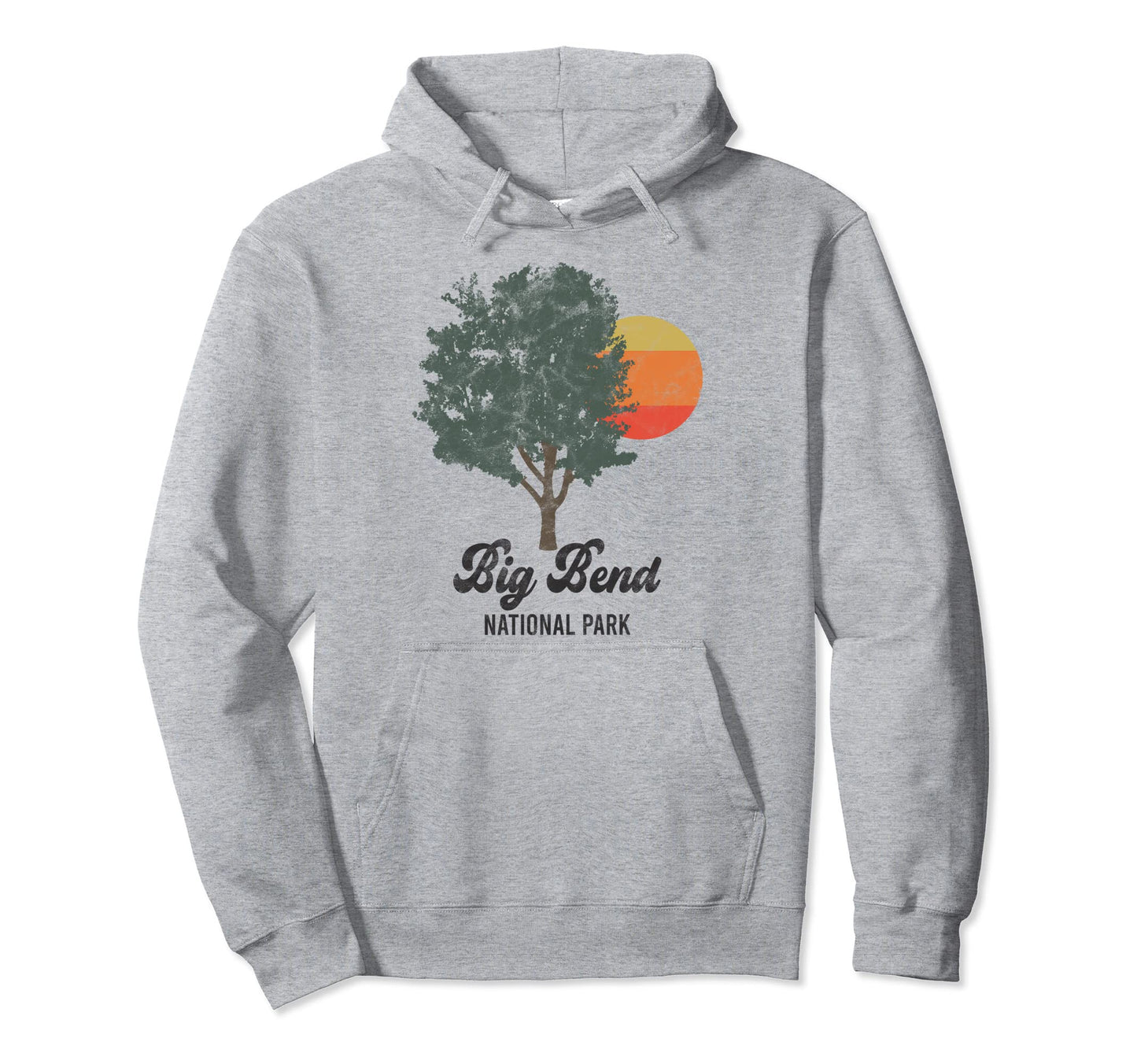 Big Bend National Park Hiking Hoodie - Casual Everyday Wear Men Women - T-Shirt, Sweatshirt, Hoodie