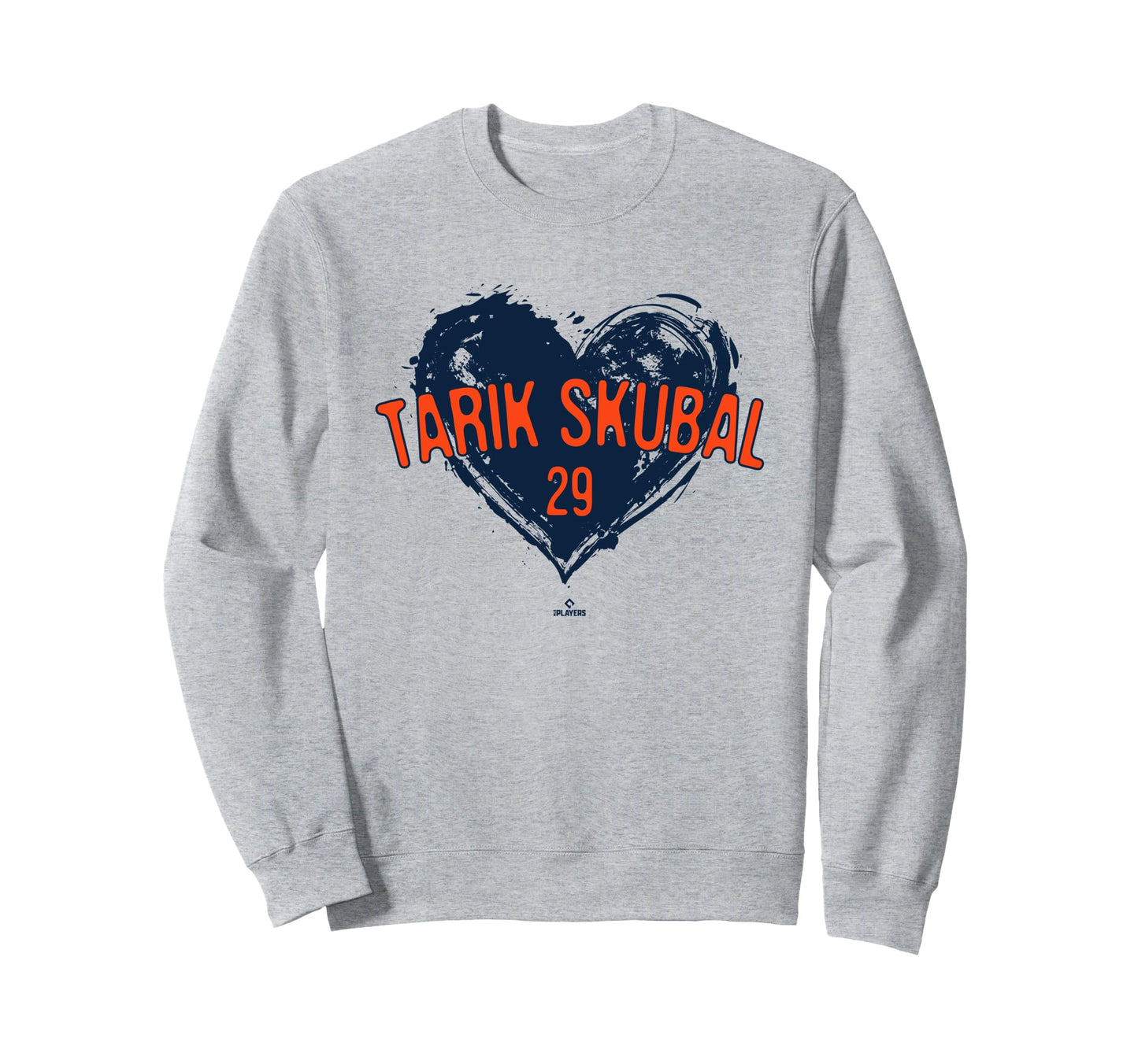 Distressed Heart Tarik Skubal Sweatshirt - Custom Art Print Men Women - T-Shirt, Sweatshirt, Hoodie