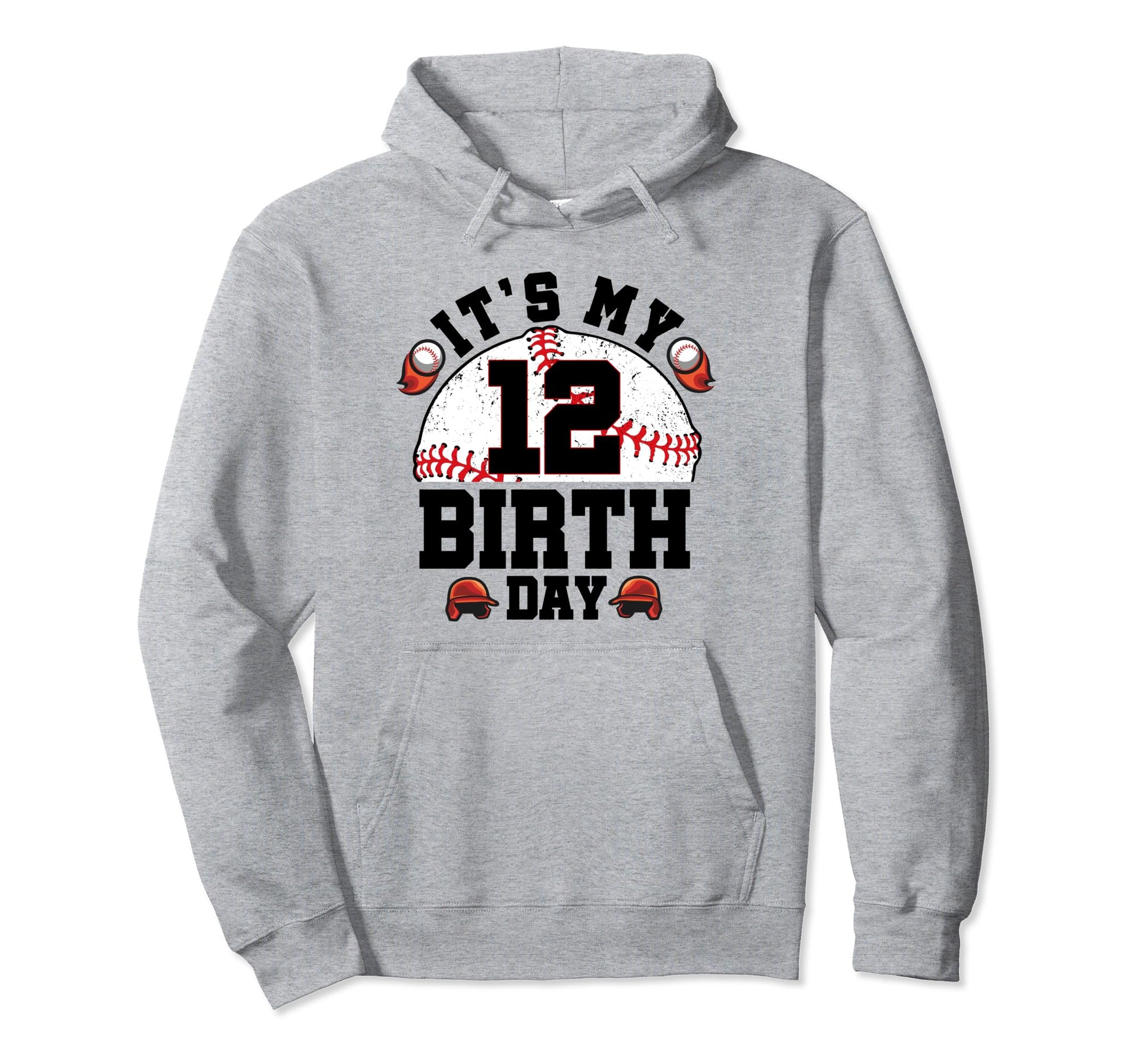 Its My 12Th Birthday 12 Year Old Bday Hoodie - Minimalist Print for Adults - T-Shirt, Sweatshirt, Hoodie