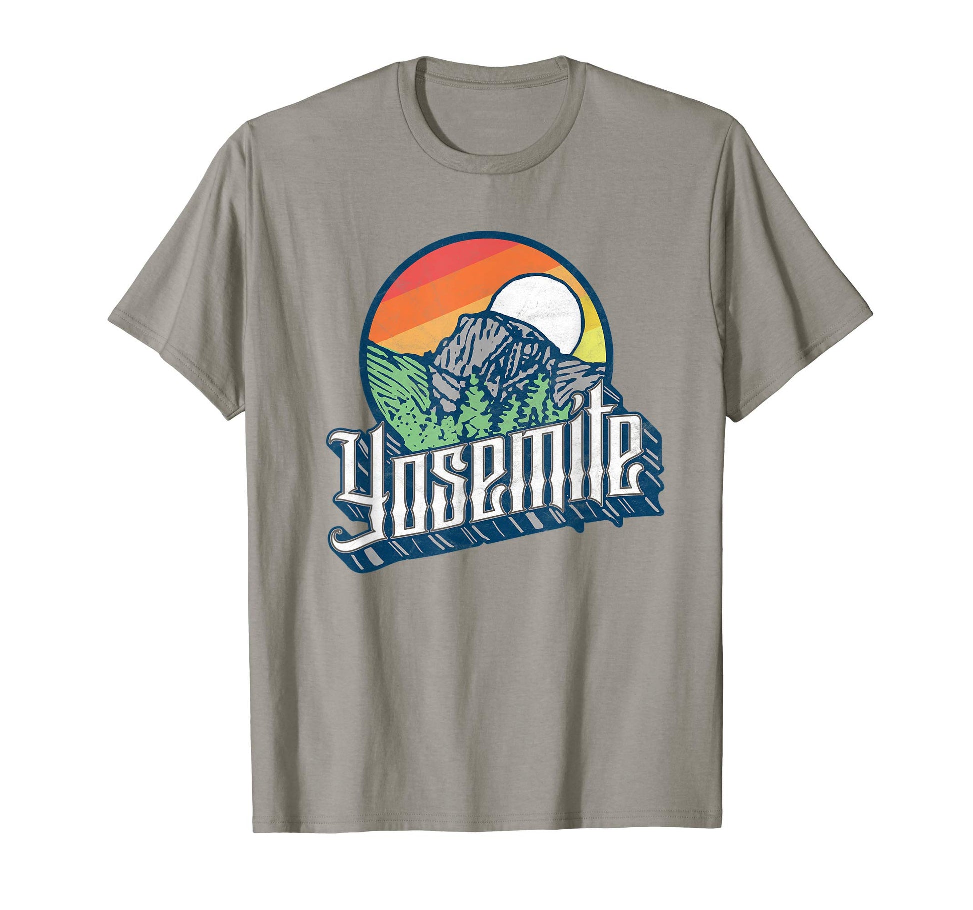 Yosemite National Park Half Dome T-Shirt - Custom Art Print Unisex - T-Shirt, Sweatshirt, Hoodie
