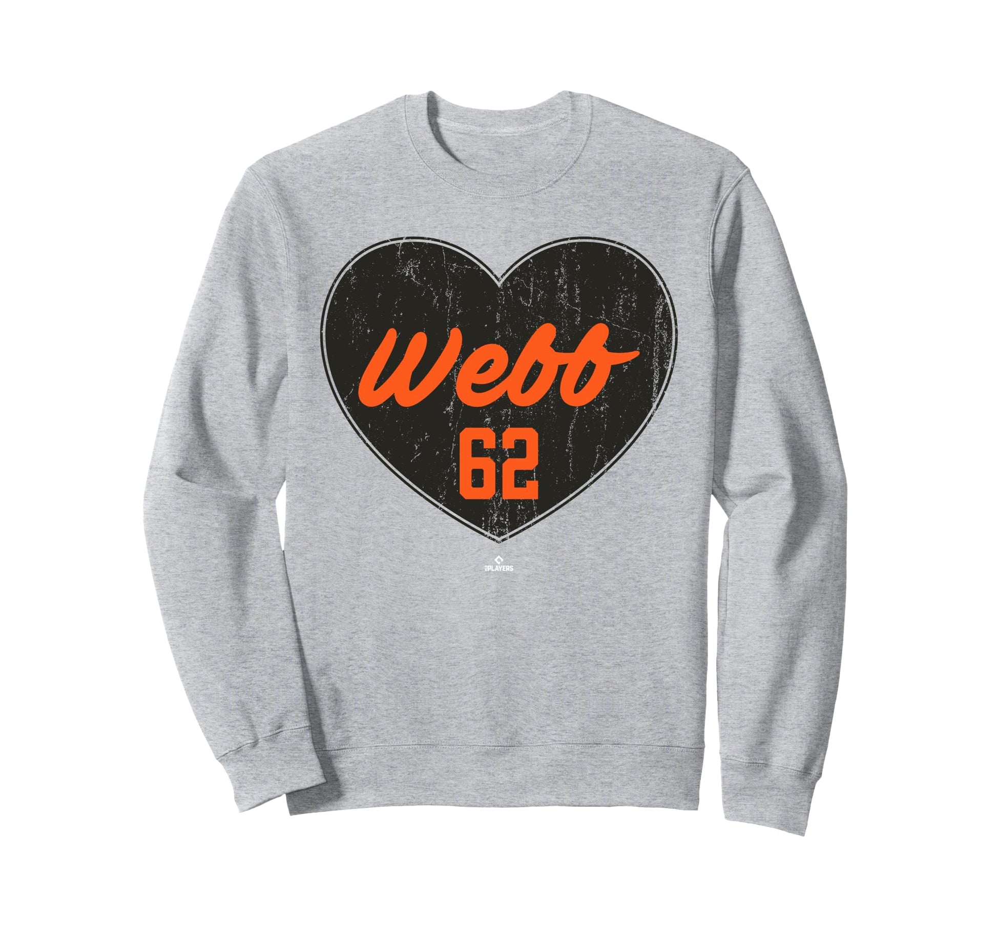 Distressed Heart Logan Webb San Sweatshirt - Fun Novelty Design Men Women - T-Shirt, Sweatshirt, Hoodie