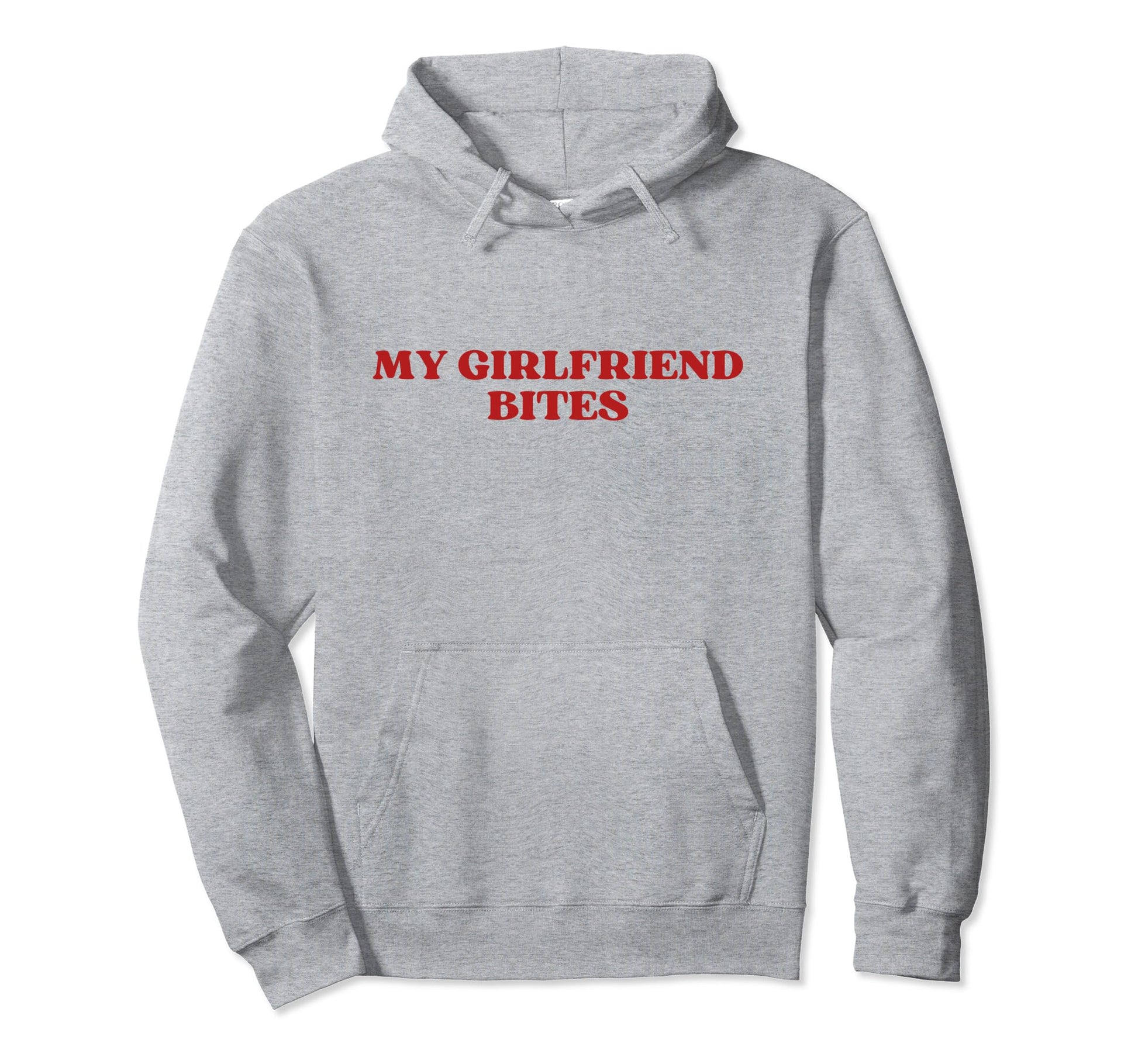 My Girlfriend Bites My Gf Bites Y2K Hoodie - Trendy Graphic Unisex - T-Shirt, Sweatshirt, Hoodie