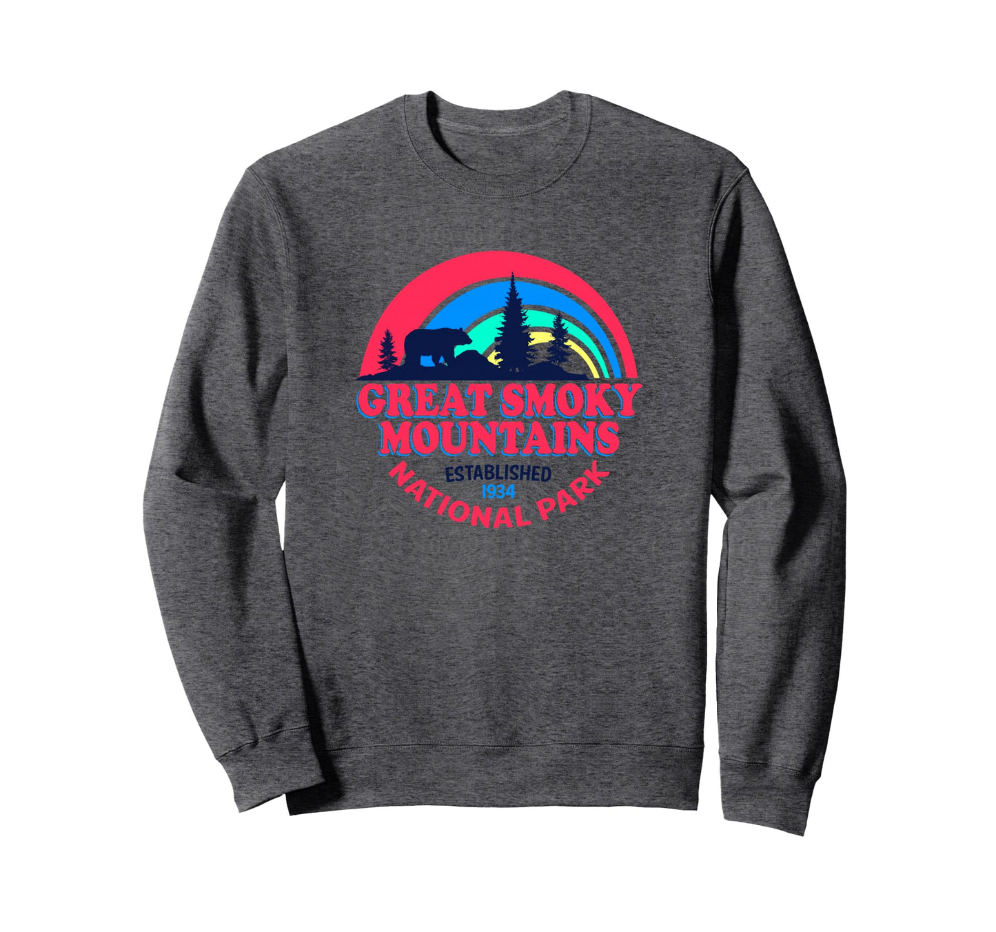 Great Smoky Mountains National Sweatshirt - Streetwear Style Men Women - T-Shirt, Sweatshirt, Hoodie