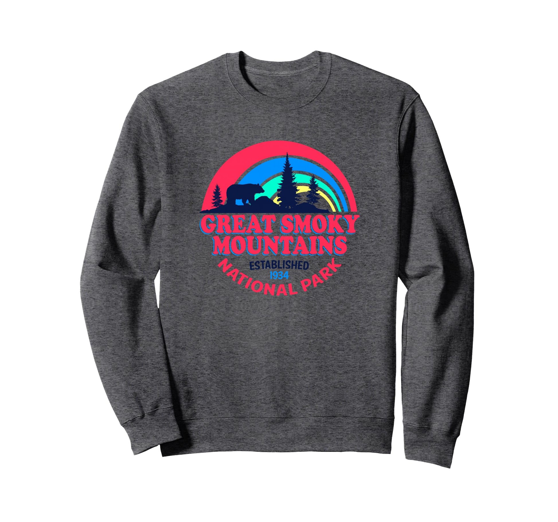 Great Smoky Mountains National Sweatshirt - Streetwear Style Men Women - T-Shirt, Sweatshirt, Hoodie