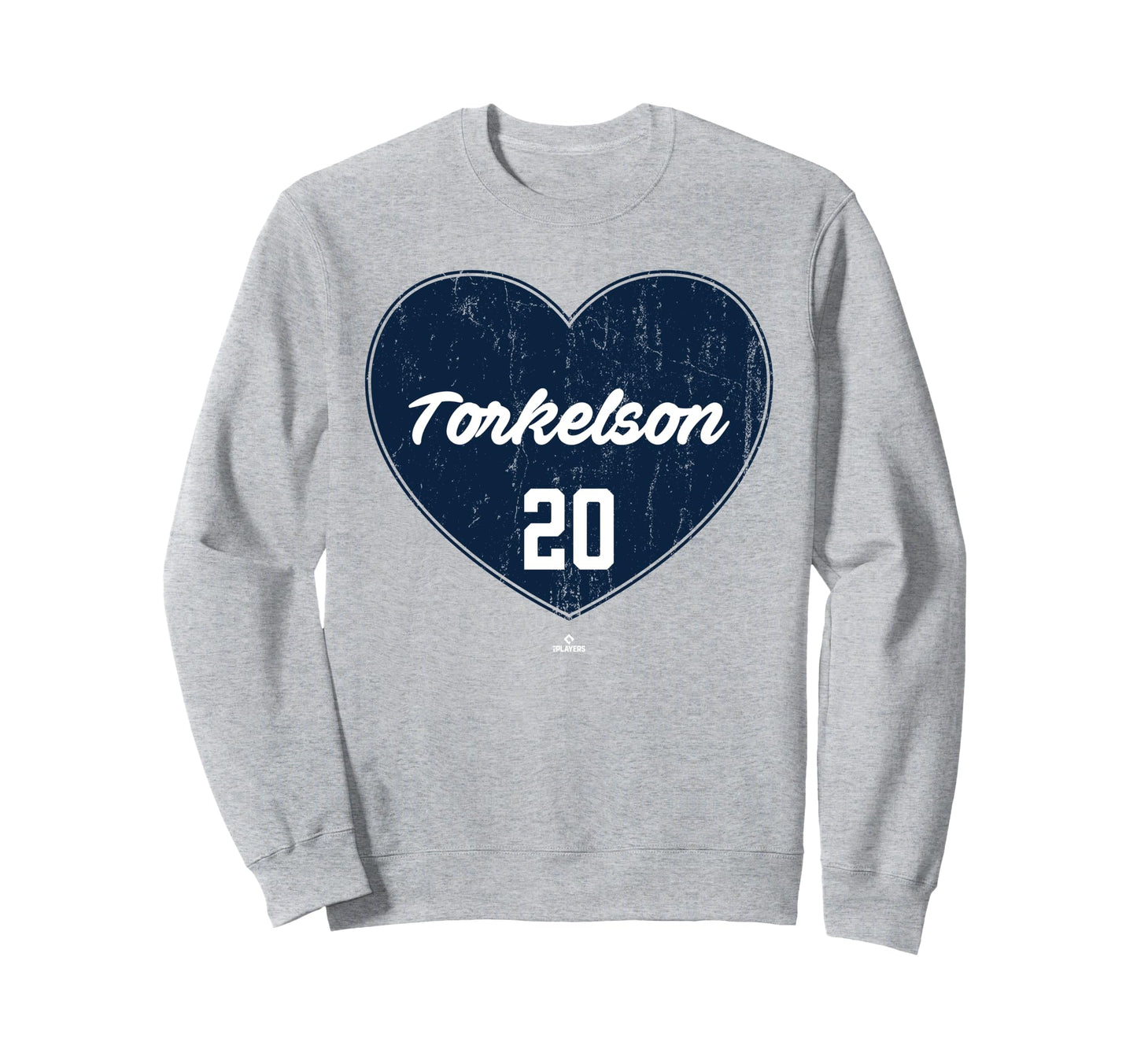 Distressed Heart Spencer Torkelson Sweatshirt - Fun Novelty Design Unisex - T-Shirt, Sweatshirt, Hoodie