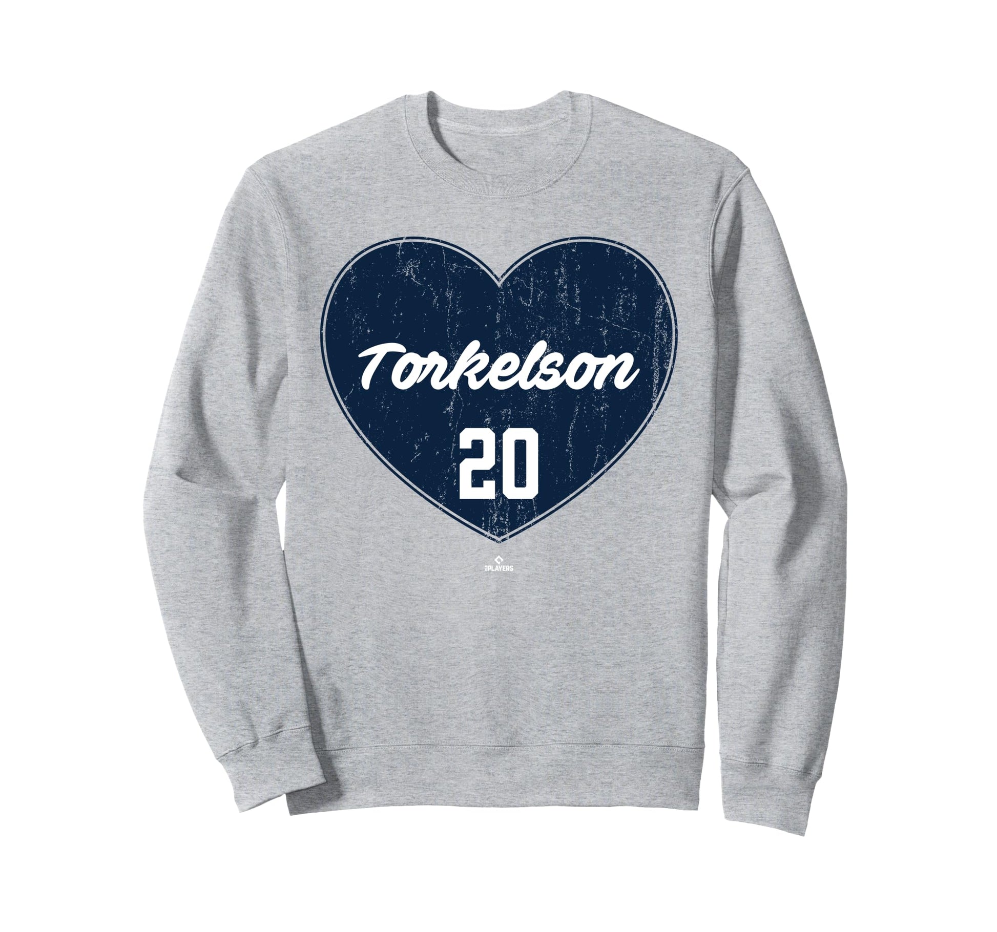 Distressed Heart Spencer Torkelson Sweatshirt - Fun Novelty Design Unisex - T-Shirt, Sweatshirt, Hoodie