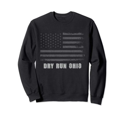 American Flag Dry Run Ohio Usa Sweatshirt - Custom Art Print Men Women - T-Shirt, Sweatshirt, Hoodie