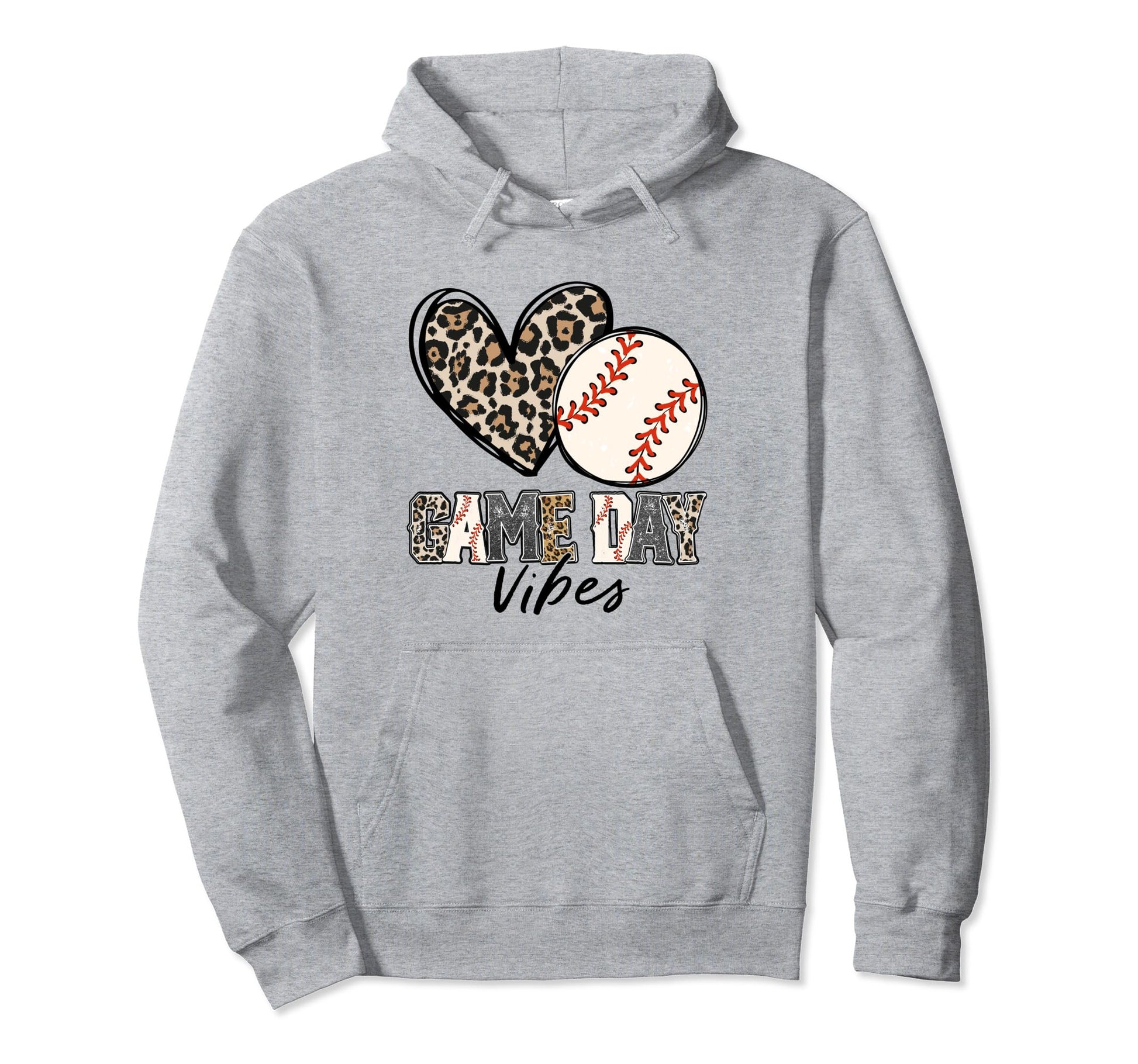 Baseball Game Day Vibes Baseball Mom Hoodie - Casual Everyday Wear Unisex - T-Shirt, Sweatshirt, Hoodie