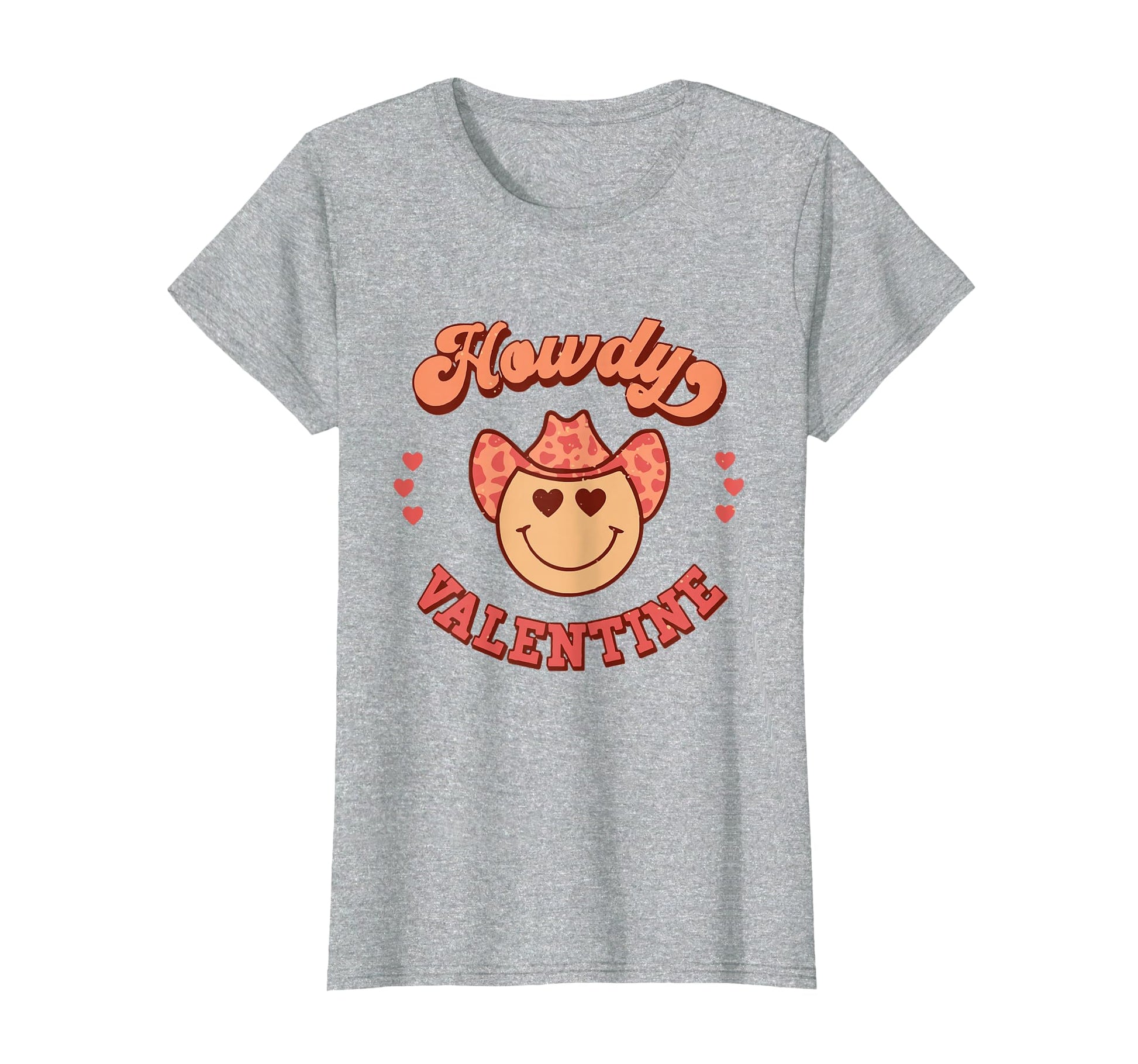 Howdy Valentines Day Western Cowhide T-Shirt - Trendy Graphic Unisex - T-Shirt, Sweatshirt, Hoodie