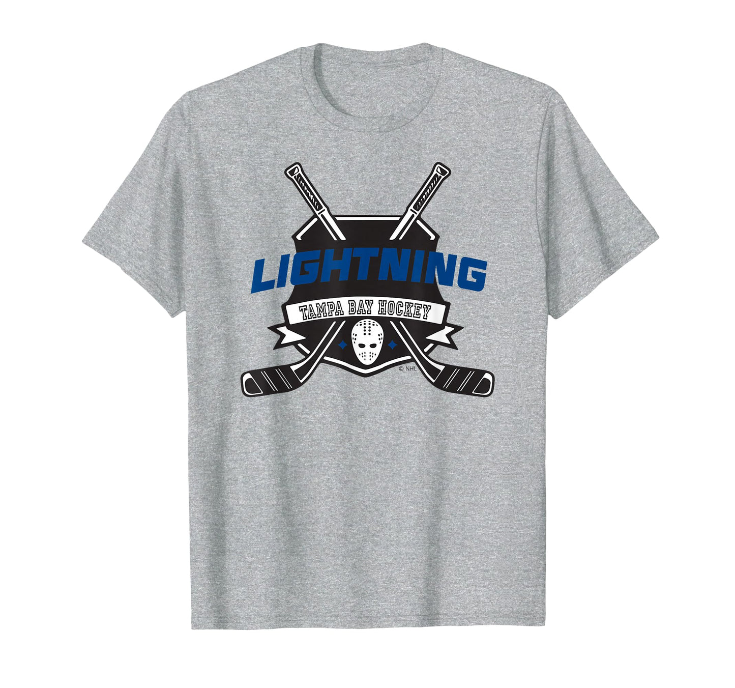 Tampa Bay Lightning Hockey Sticks Gray T-Shirt - Trendy Graphic Unisex - T-Shirt, Sweatshirt, Hoodie
