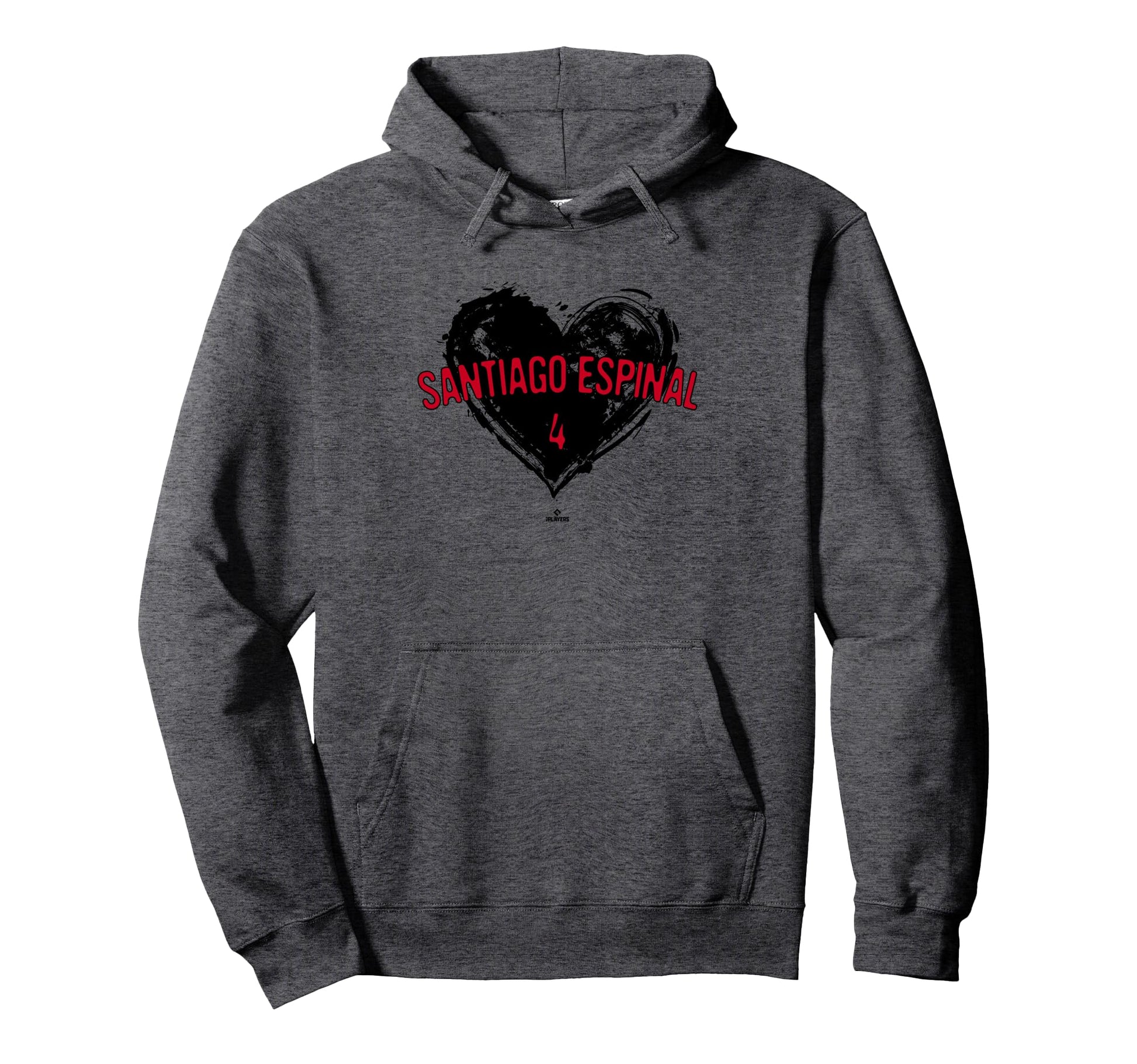 Distressed Heart Santiago Espinal Hoodie - Unique Graphic for Adults - T-Shirt, Sweatshirt, Hoodie