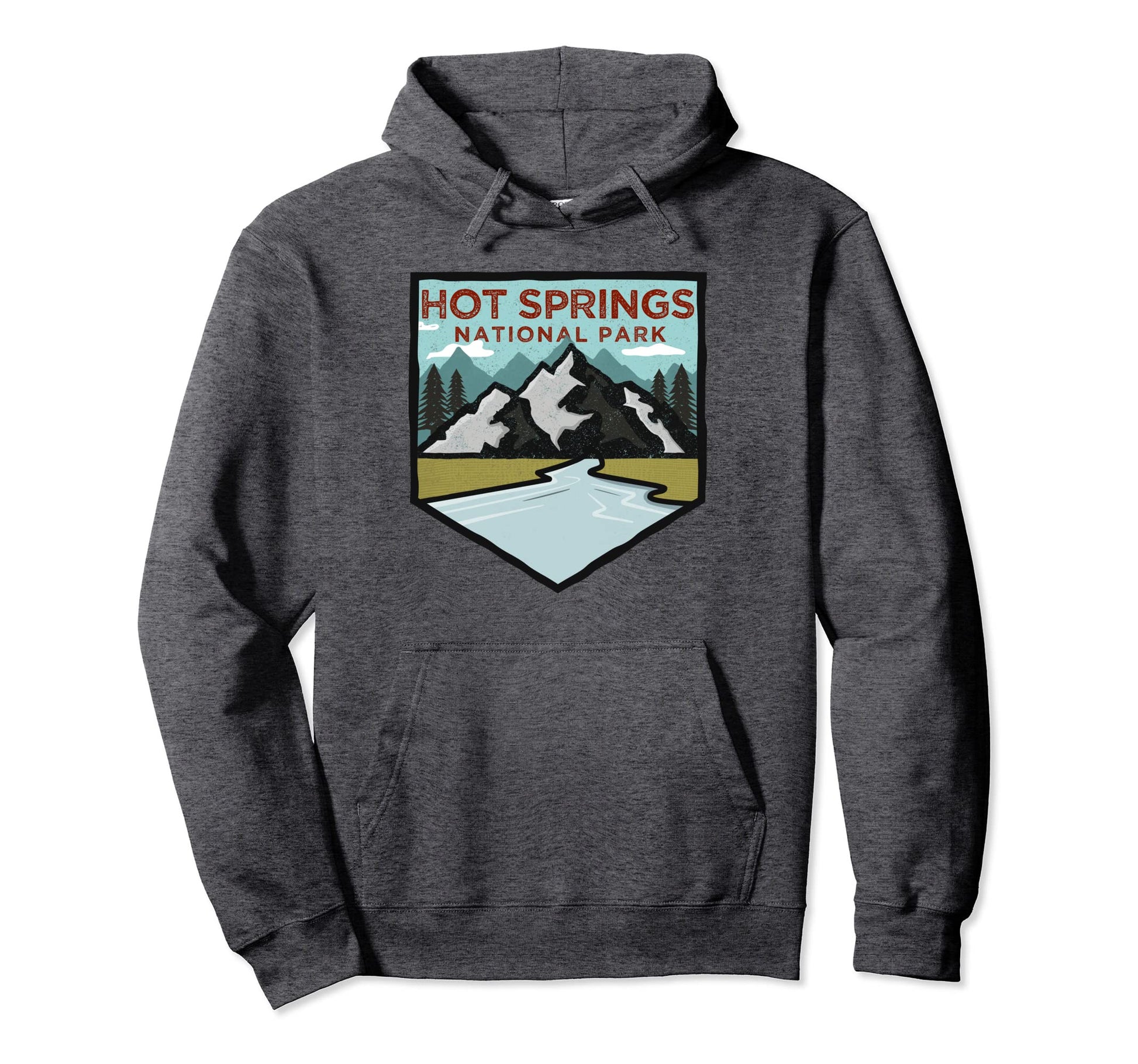 Hot Springs National Park Gift Hoodie - Streetwear Style for Adults - T-Shirt, Sweatshirt, Hoodie