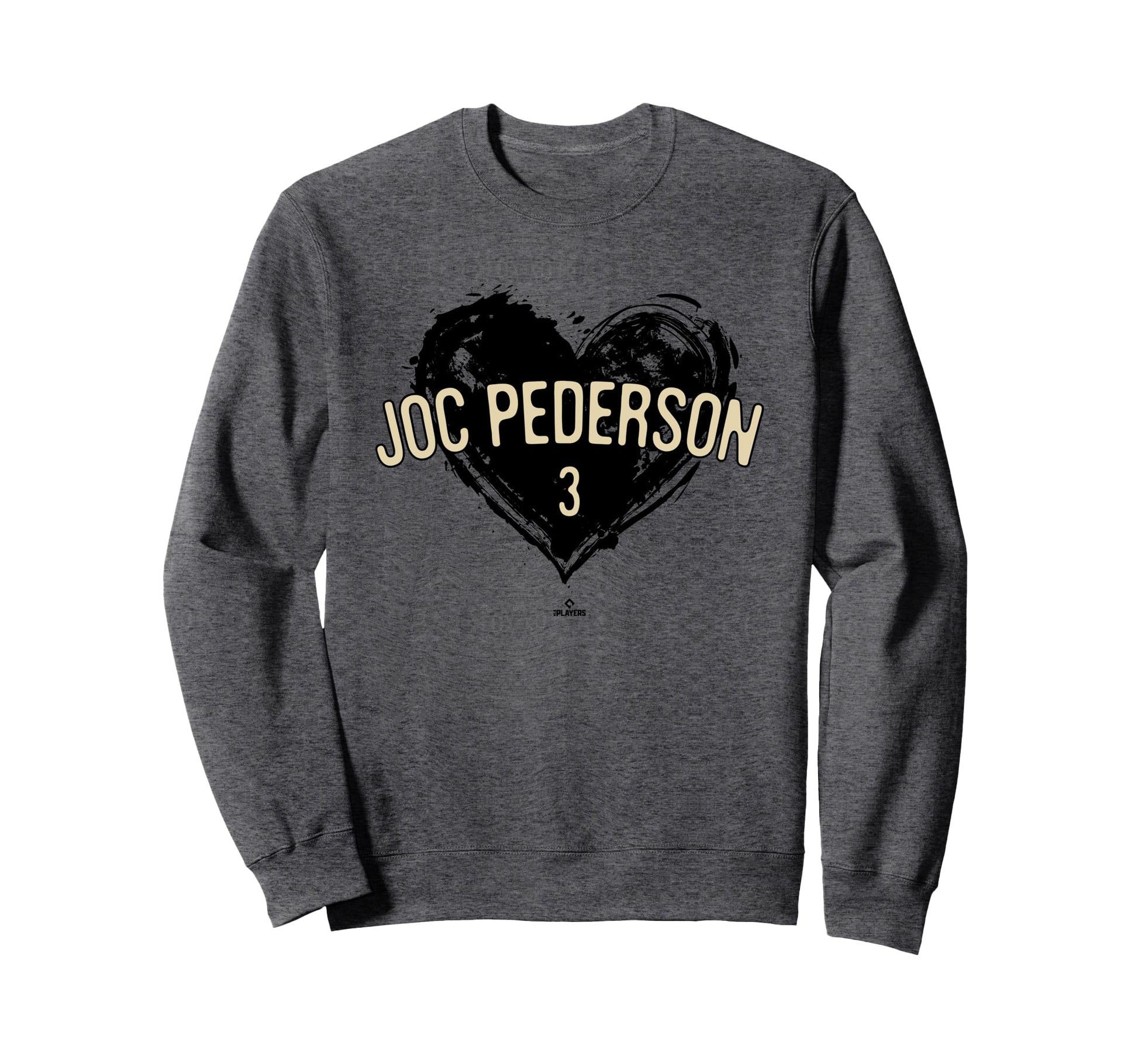 Distressed Heart Joc Pederson Sweatshirt - Fun Novelty Design Unisex - T-Shirt, Sweatshirt, Hoodie