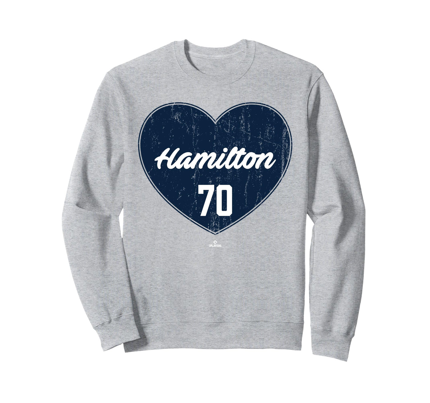 Distressed Heart David Hamilton Boston Sweatshirt - Novelty Apparel Unisex - T-Shirt, Sweatshirt, Hoodie